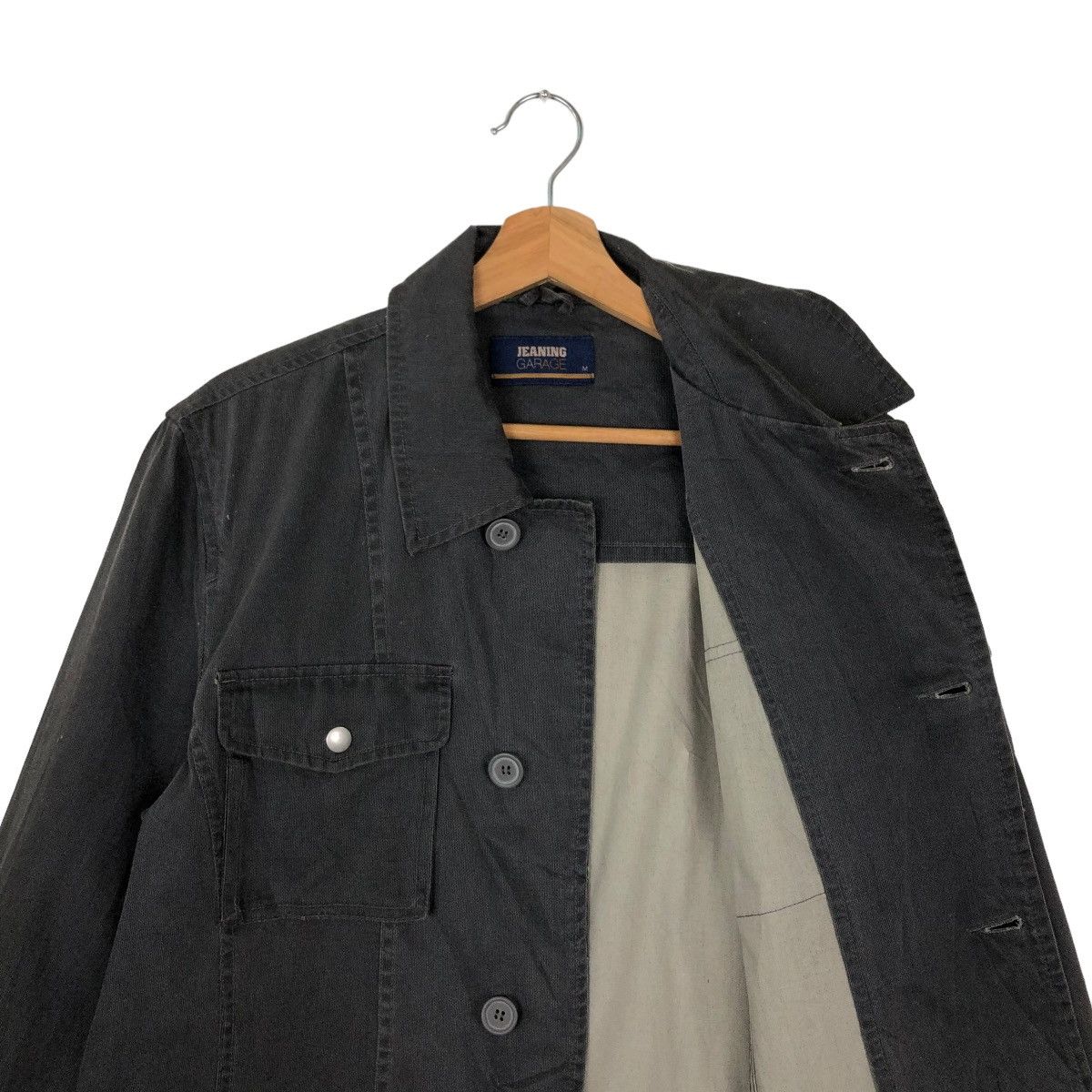 Japanese Brand 🔥VINTAGE CHORE BIKER JACKET JEANING GARAGE ISSEY MIYAKE Size US M / EU 48-50 / 2 - 9 Thumbnail