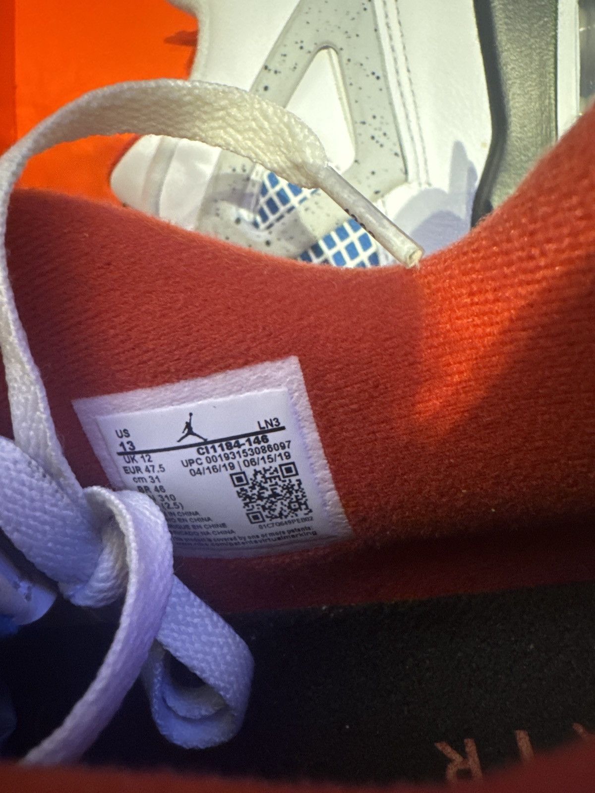 Jordan Brand Jordan 4 what the Size US 13 / EU 46 - 6 Thumbnail