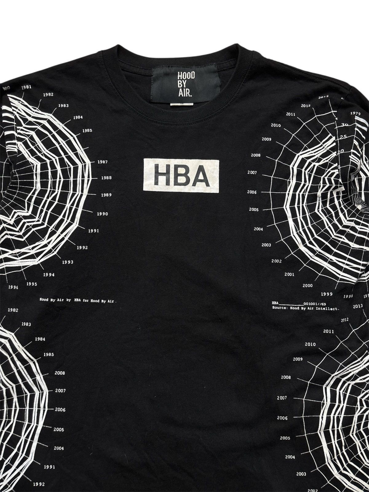 Hood By Air HBA Intellect long Sleeve T-shirt Size US M / EU 48-50 / 2 - 3 Thumbnail