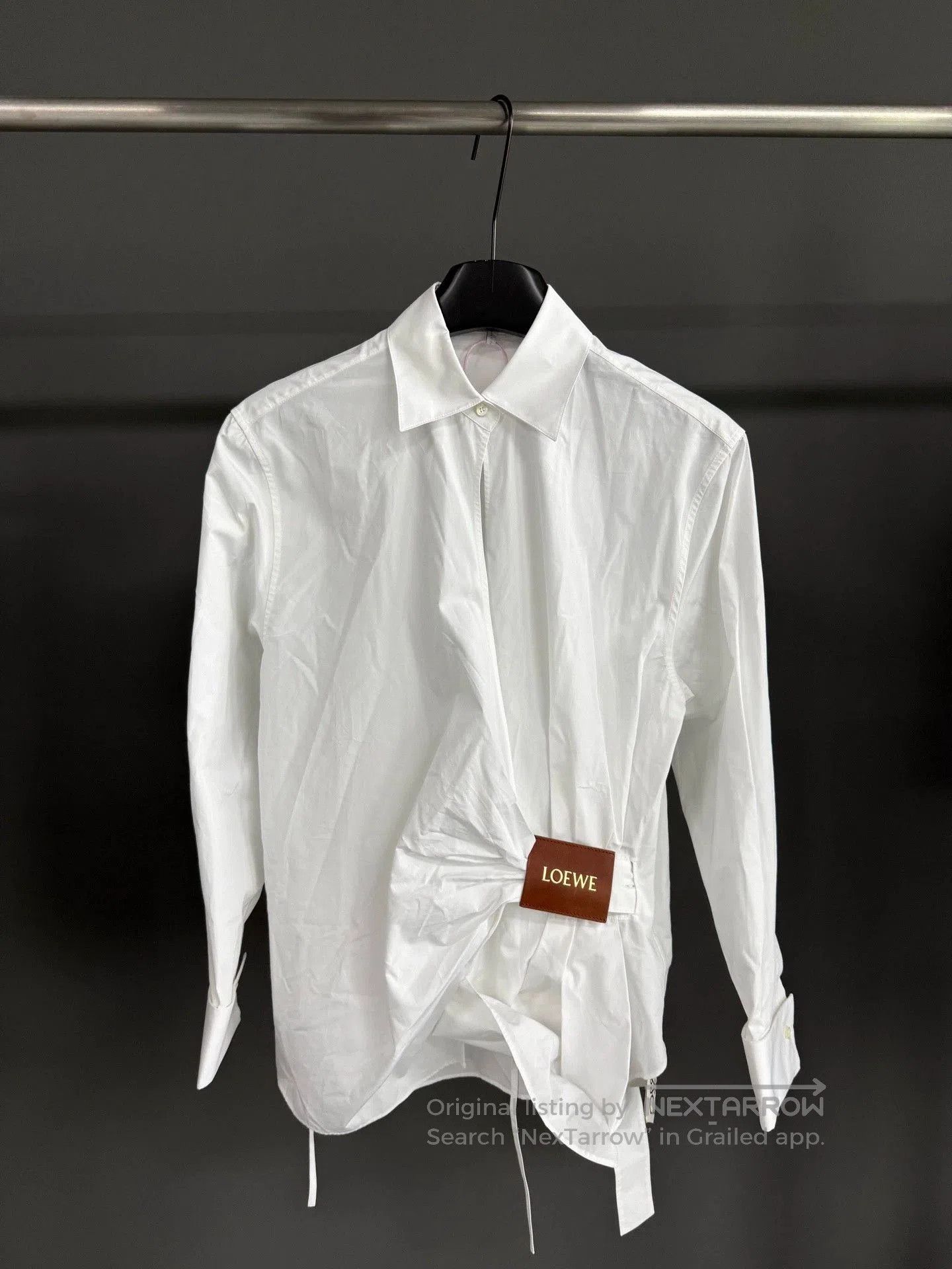 Loewe asymmetric long sleeve shirt by loewe. Size US M / EU 48-50 / 2 - 1 Thumbnail