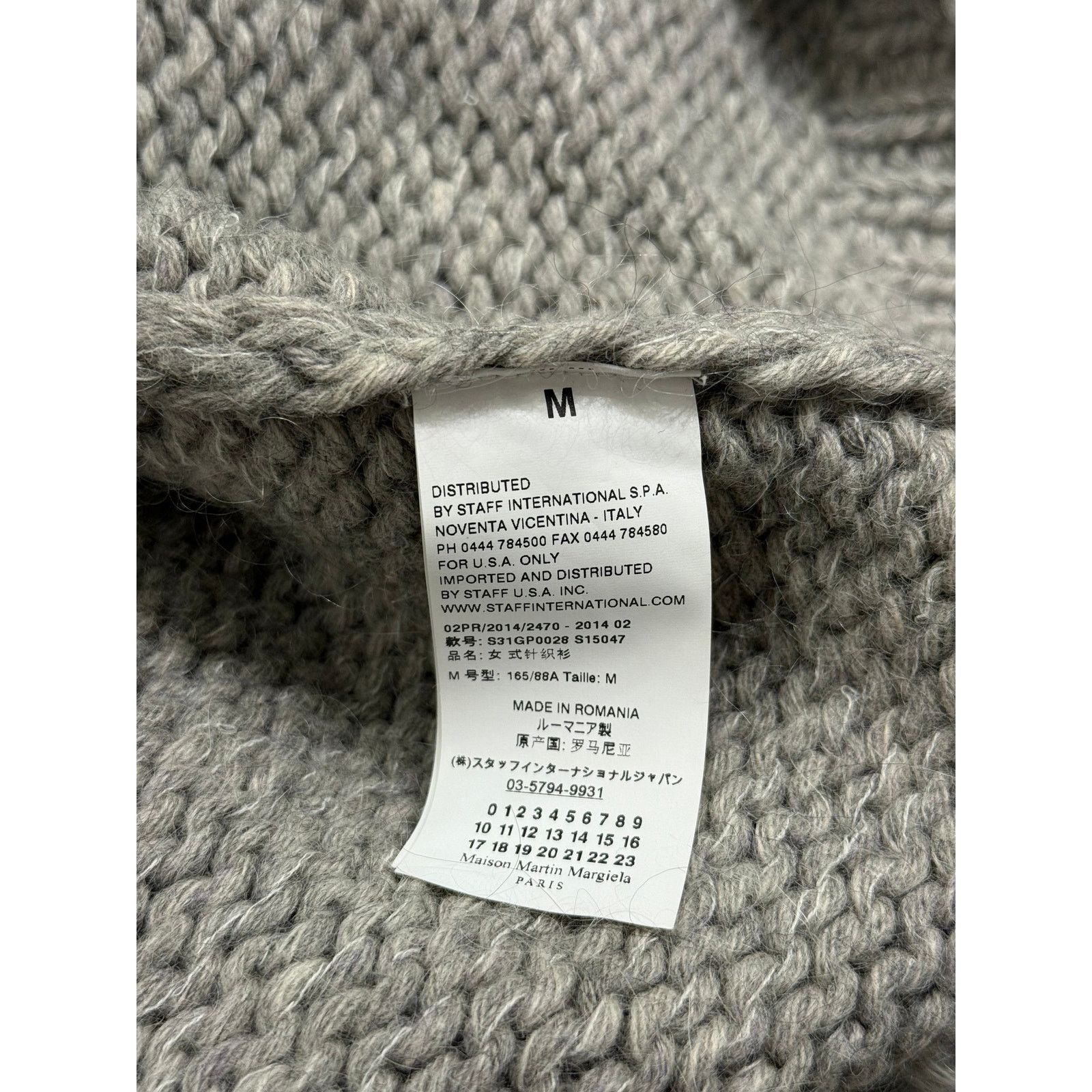 Maison Margiela A/W2014 Maison Margiela loose knit punk mohair sweater Size M / US 6-8 / IT 42-44 - 10 Thumbnail