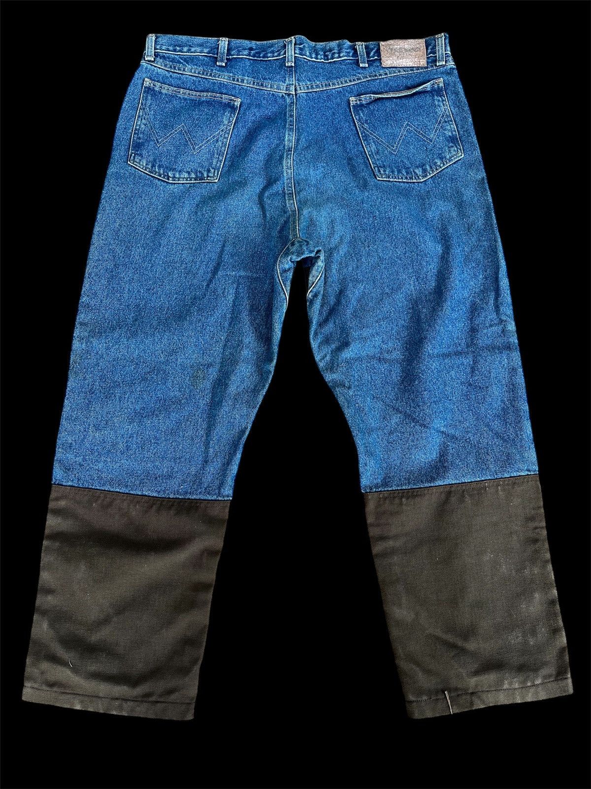 Vintage × Wrangler Baggy Wrangler Denim Size US 39 - 2 Thumbnail