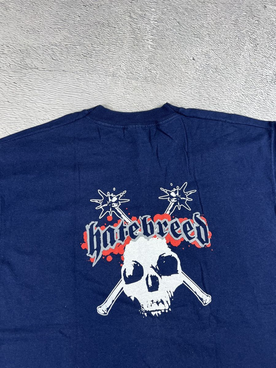 Band Tees Vintage 90s Hatebreed satisfaction punk skull tee Size US M / EU 48-50 / 2 - 4 Thumbnail