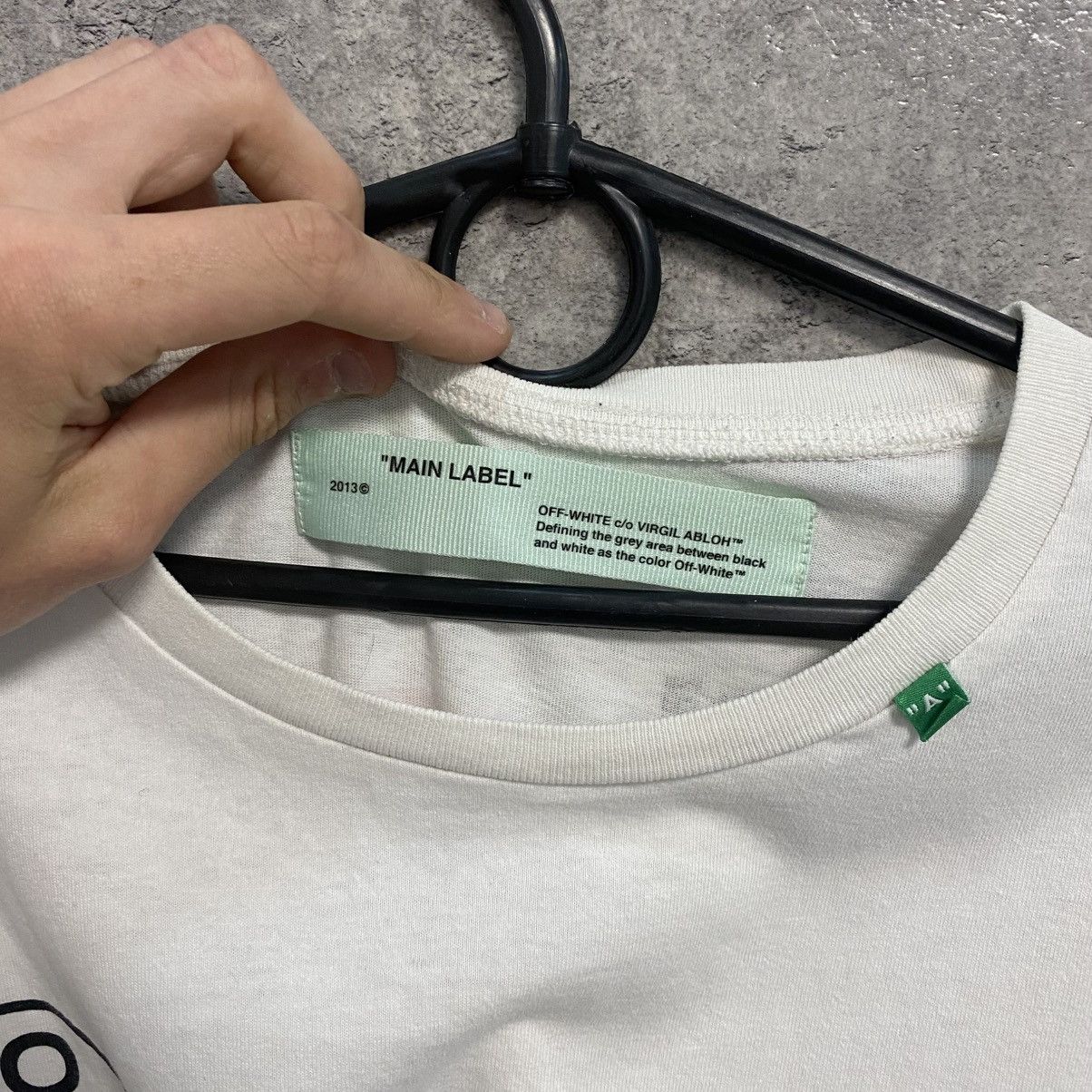 Off-White Off-White T Shirt Big Logo Size US L / EU 52-54 / 3 - 7 Thumbnail