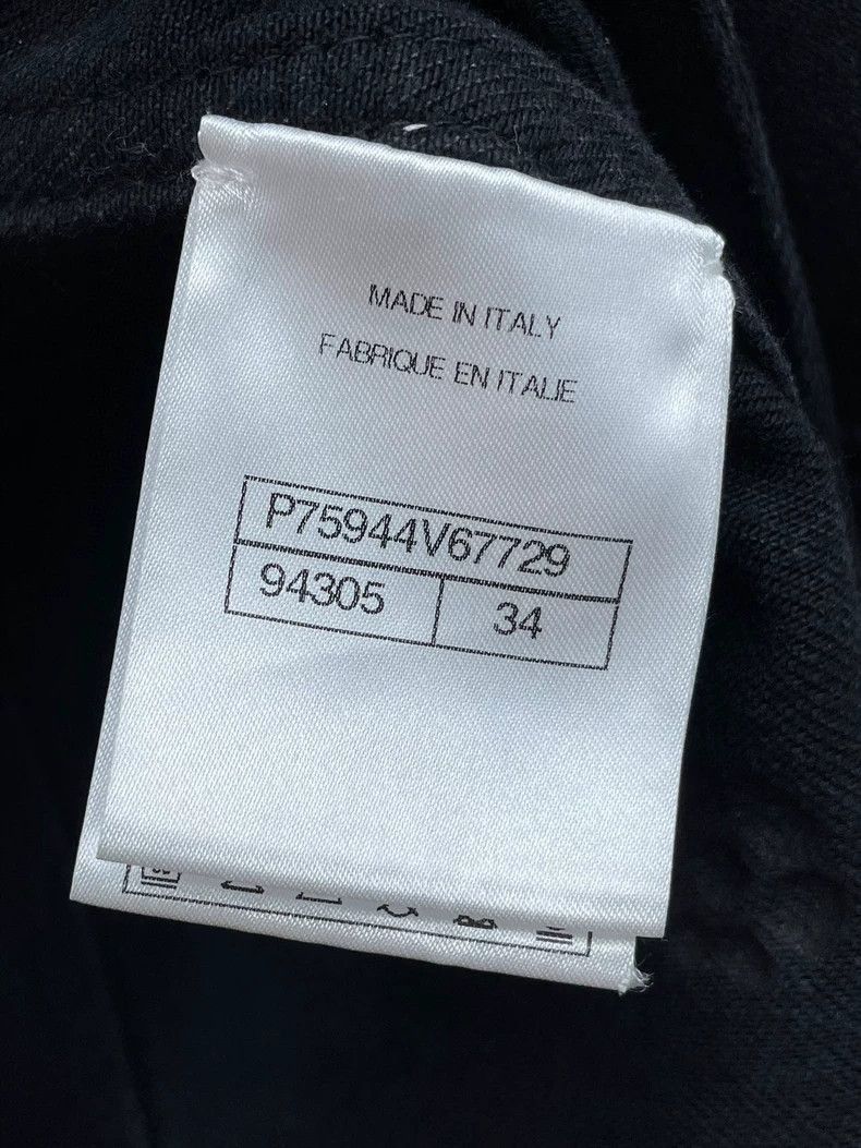 Chanel Chanel Black Camellia Denim Blazer -2505 Size XS / US 0-2 / IT 36-38 - 6 Thumbnail