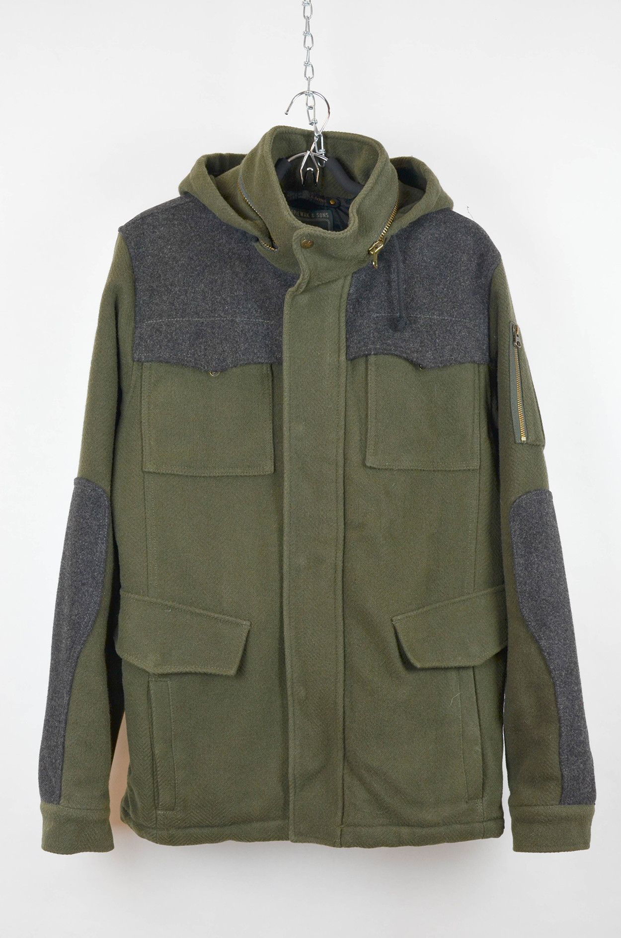 I. Spiewak And Sons I. Spiewak & Sons Wool Blend Parka – Hooded Jacket – Size L Size US L / EU 52-54 / 3 - 1 Thumbnail