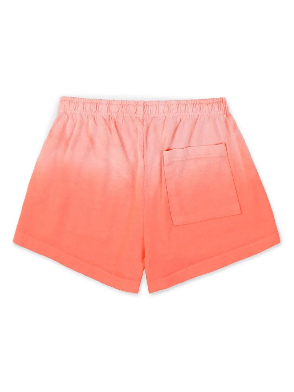 Sporty & Rich o1mle0525 Serif Serif Logo Embroidered Disco Shorts in Pink Size 26" / US 2 / IT 38 - 2 Thumbnail