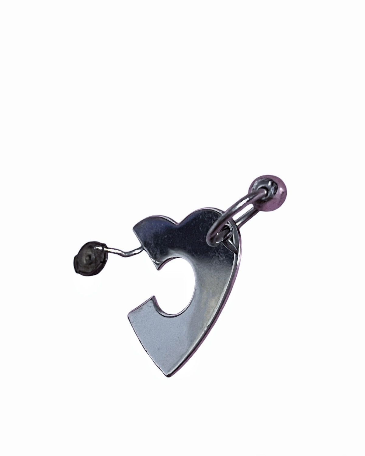 Dior Rare Dior by John Galliano “Hardcore” single earing 👂🏻🖤 Size ONE SIZE - 7 Thumbnail