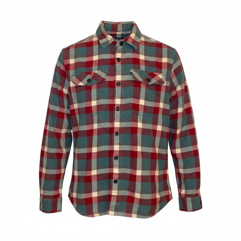 Patagonia Patagonia Organic Cotton Flannel Red Plaid Button Up Shirt S Size US S / EU 44-46 / 1 - 1 Thumbnail