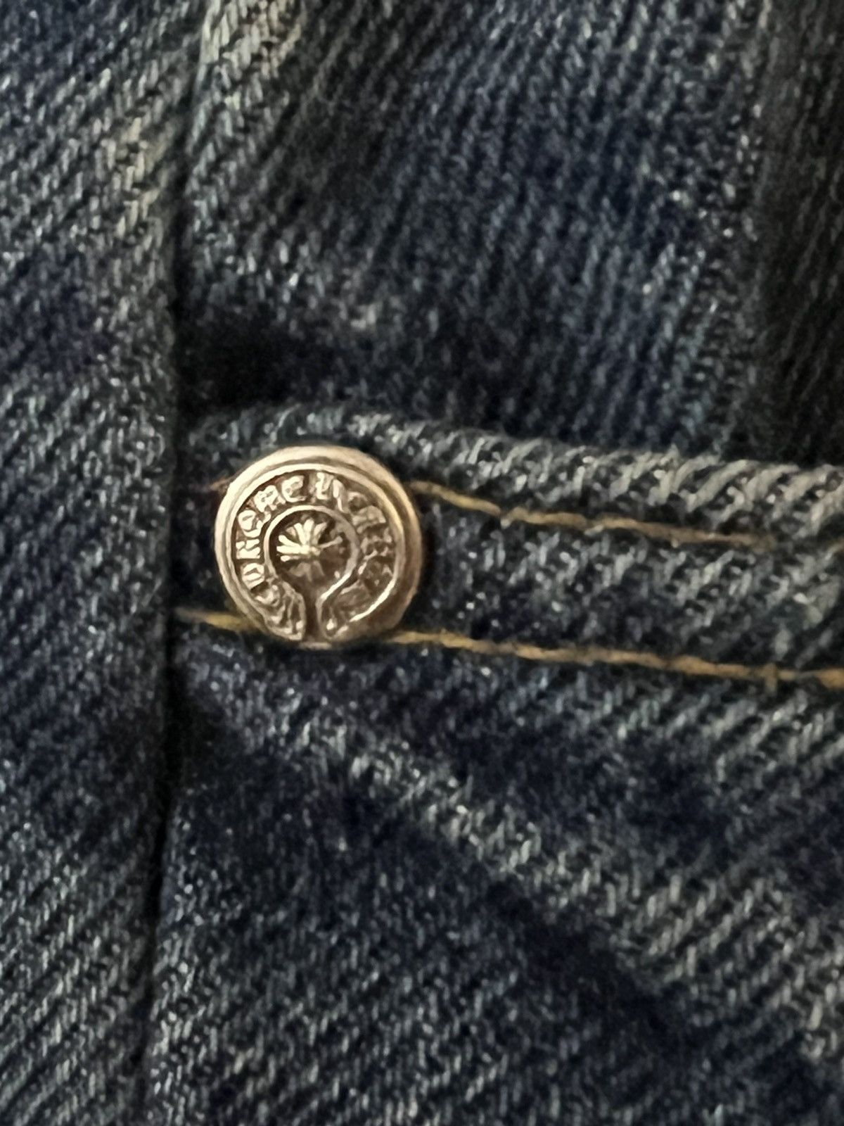 Chrome Hearts Chrome Hearts Leather Patch Jeans Size US 34 / EU 50 - 16 Thumbnail