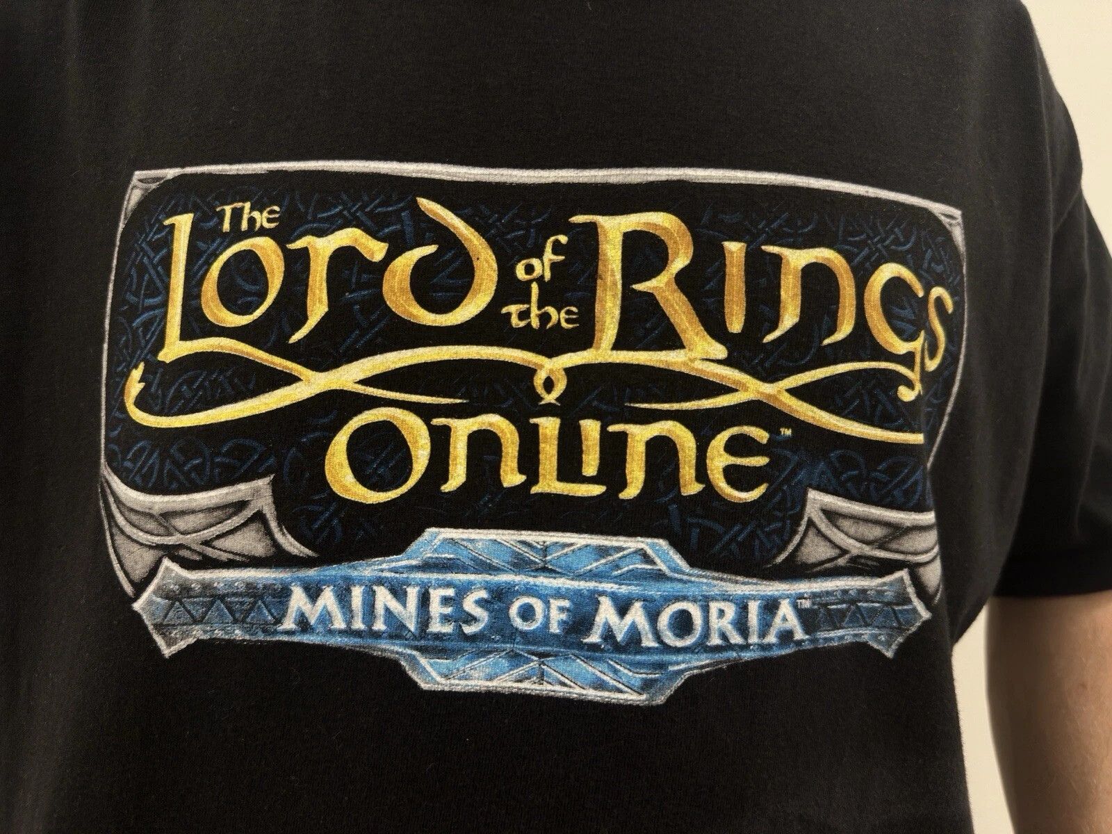 Hanes Vintage Lord of the Rings MMO T-Shirt Mines of Moria 2000s Size US XL / EU 56 / 4 - 11 Thumbnail
