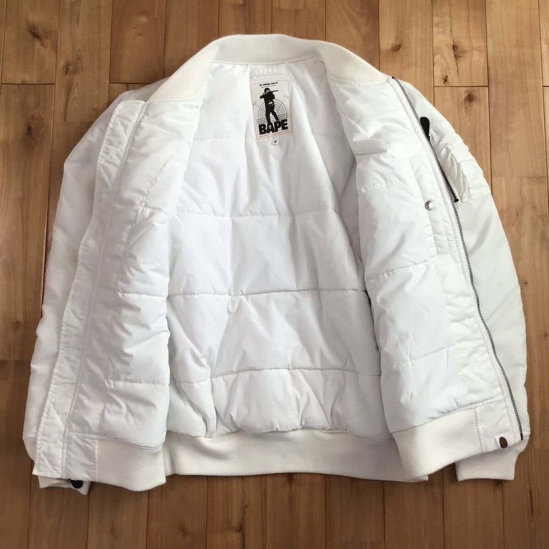 Bape BAPE HUNTING MA-1 Bomber Jacket a bathing ape Blue camo Size US M / EU 48-50 / 2 - 8 Thumbnail