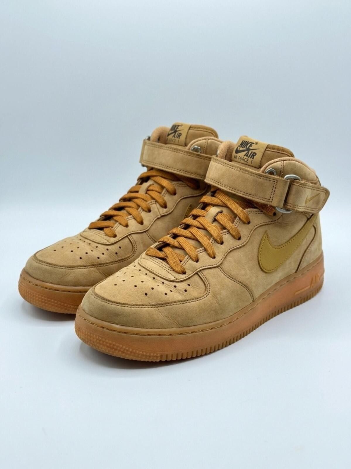 Nike Nike Air Force 1 Mid Men's Sneakers - Wheat/Gold Size US 8 / EU 41 - 1 Thumbnail