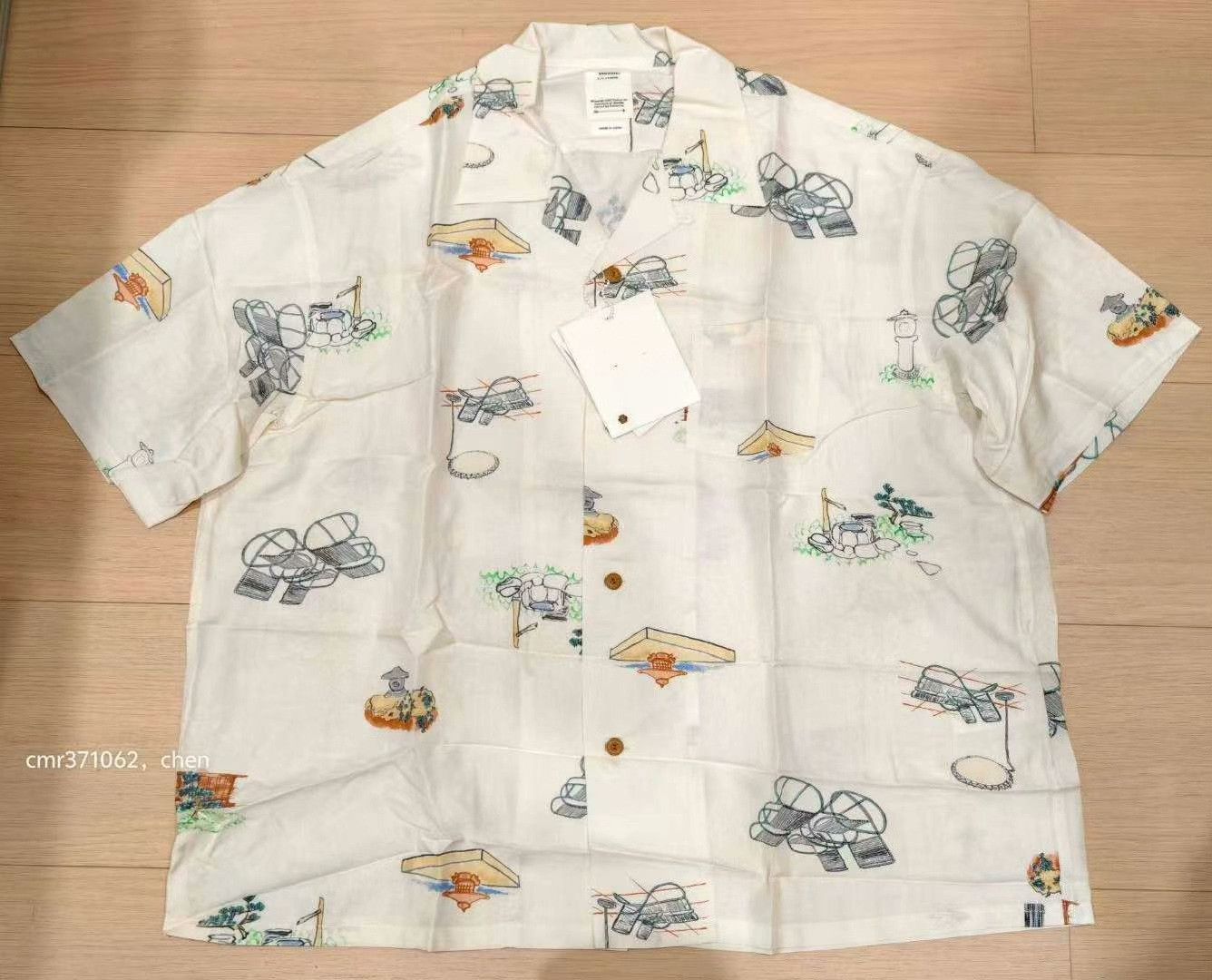 Visvim VISVIM 21SS Wallis S/S Garden Shirt Size US L / EU 52-54 / 3 - 1 Thumbnail