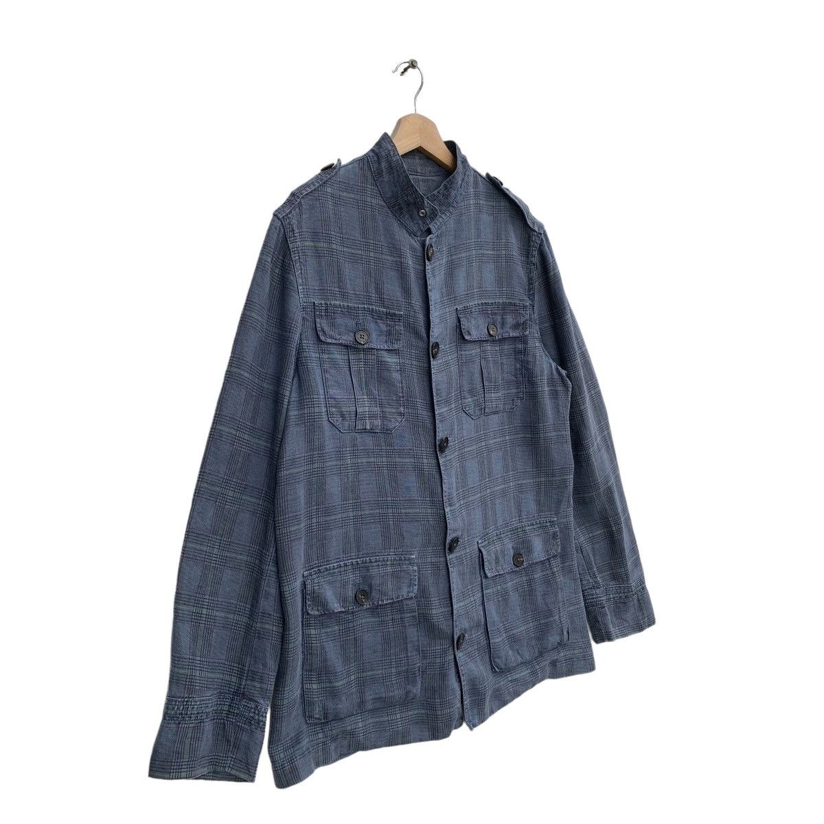 Designer × Etro × Vintage Linen Jacket Coat Size US M / EU 48-50 / 2 - 2 Thumbnail