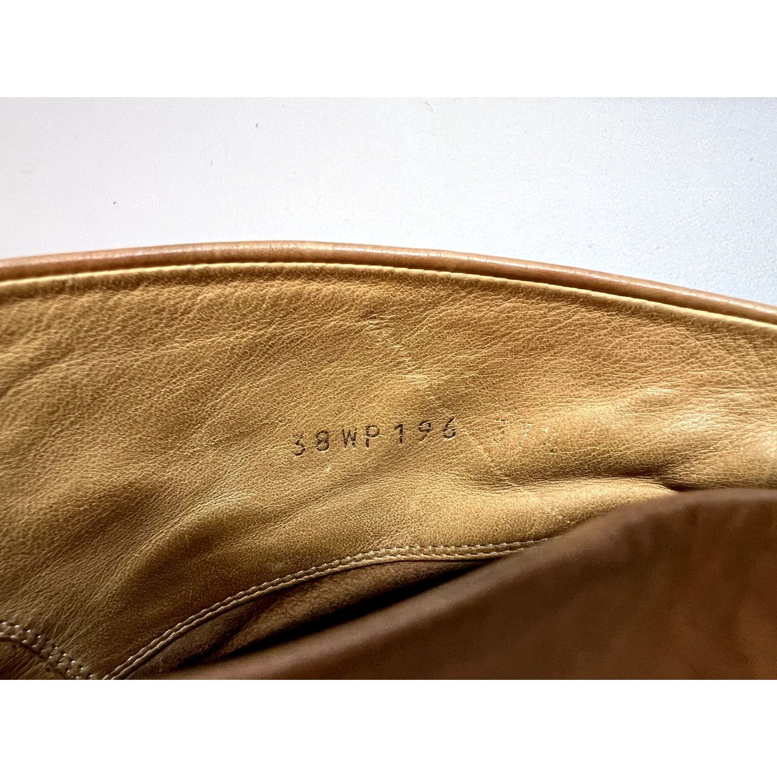 Maison Margiela VINTAGE Margiela Line 22 Tan Leather Open Toe Booties EU37.5 Size US 7.5 / IT 37.5 - 8 Thumbnail