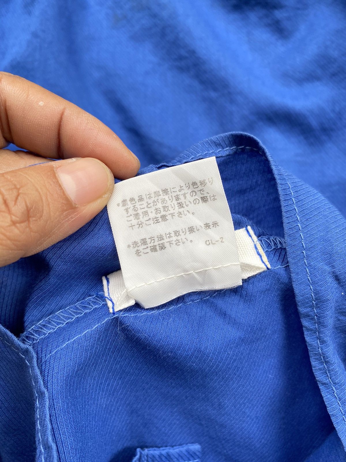 Issey Miyake Plantation blue blouse Size M / US 6-8 / IT 42-44 - 9 Thumbnail
