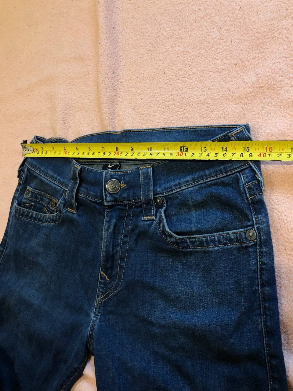 True Religion Vintage True Religion jeans skinny crazy Y2K streetwear Size US 32 / EU 48 - 14 Thumbnail