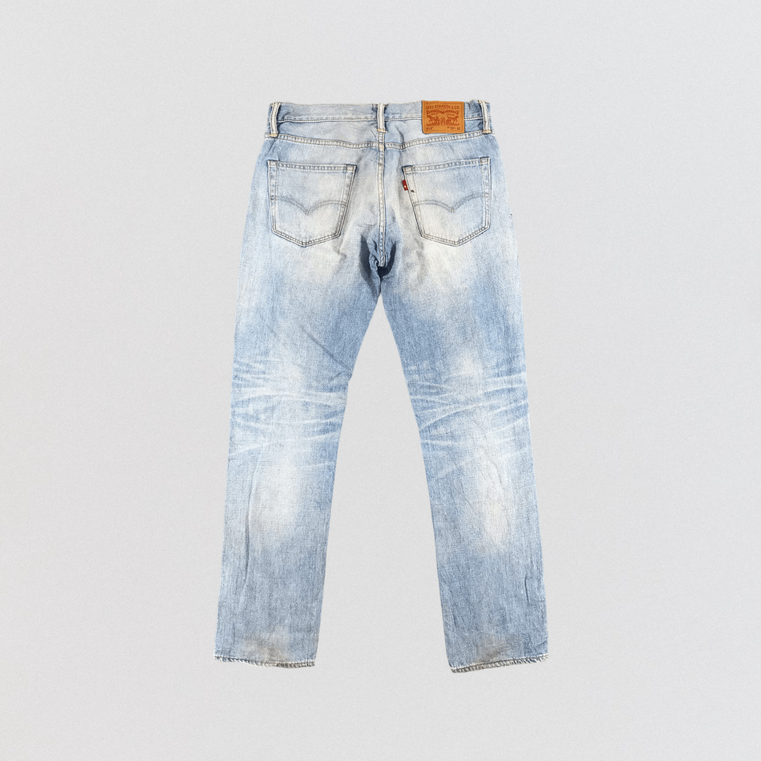 Levi's × Vintage Vintage Light Wash Levis 511 Jeans-JM1980 Size US 35 - 2 Thumbnail