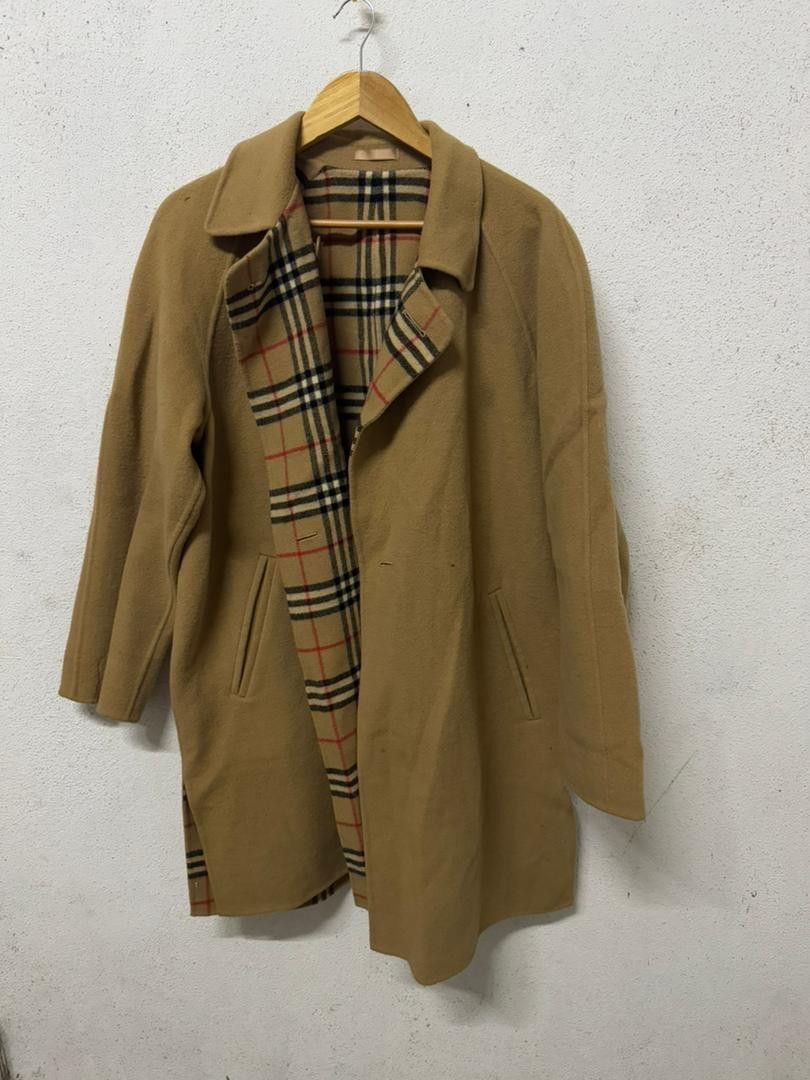 Vintage burberry wool coat