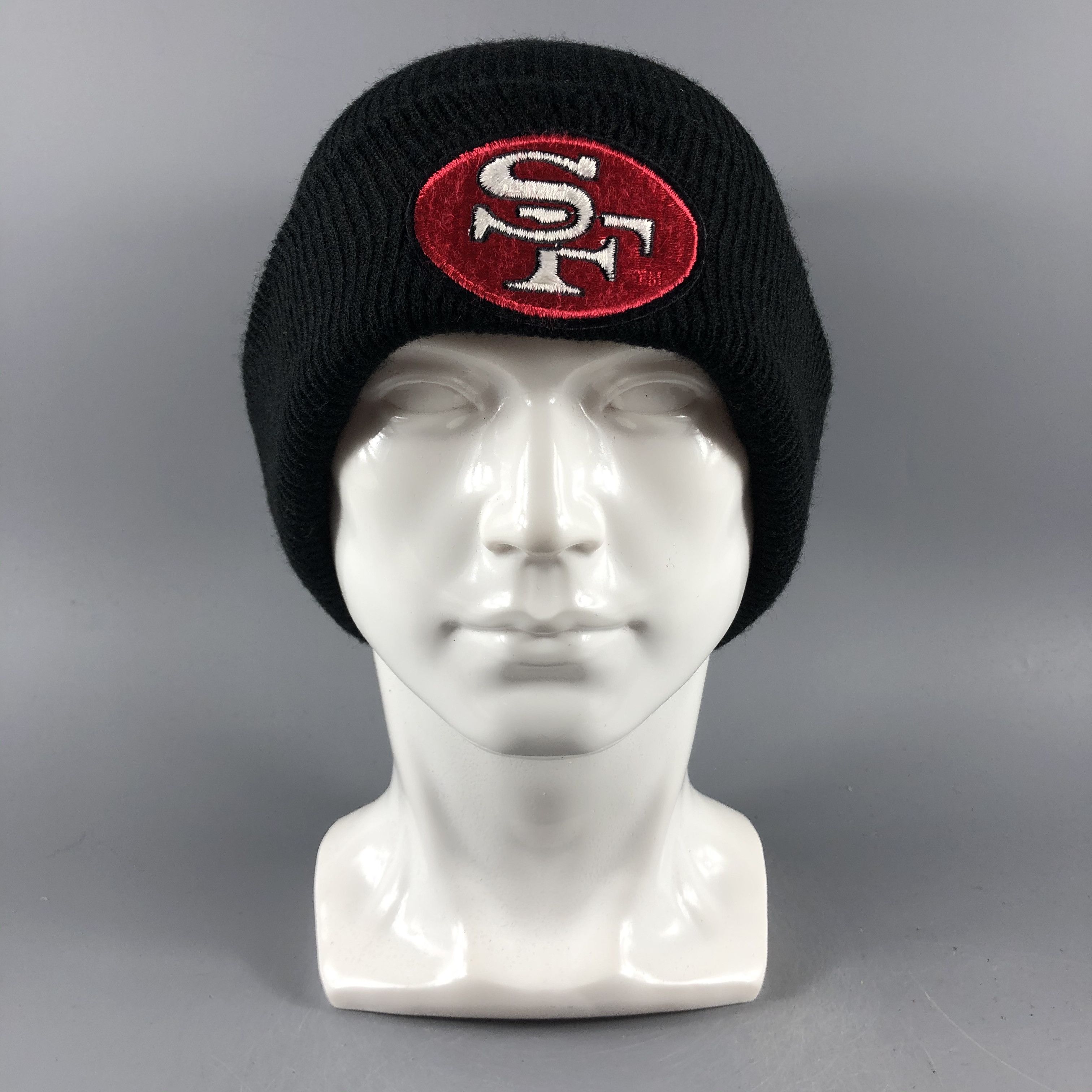 image of Vintage San Francisco 49Ers Hats Nfl Beanie Slouchy Snow Hat B1347, Men's