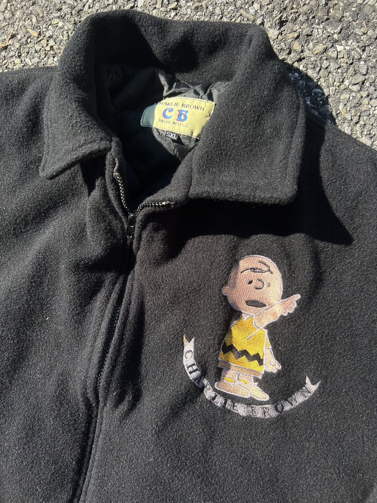 Peanuts × Vintage Vintage 90s CHARLIE BROWN Jacket RARE Size US XXL / EU 58 / 5 - 3 Thumbnail
