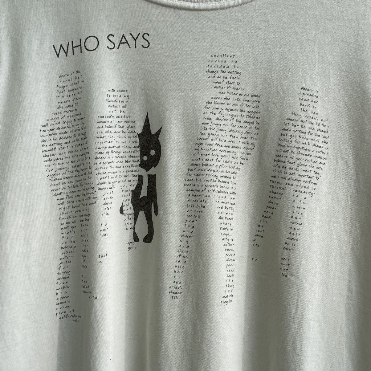 PPFM Vintage PPFM Statement Tee Shirt Size US M / EU 48-50 / 2 - 4 Thumbnail