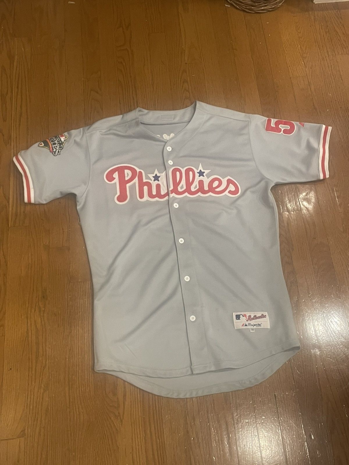 Majestic Vintage Phillies Jamie Moyer Jersey XL 50 Size US XL / EU 56 / 4 - 1 Thumbnail