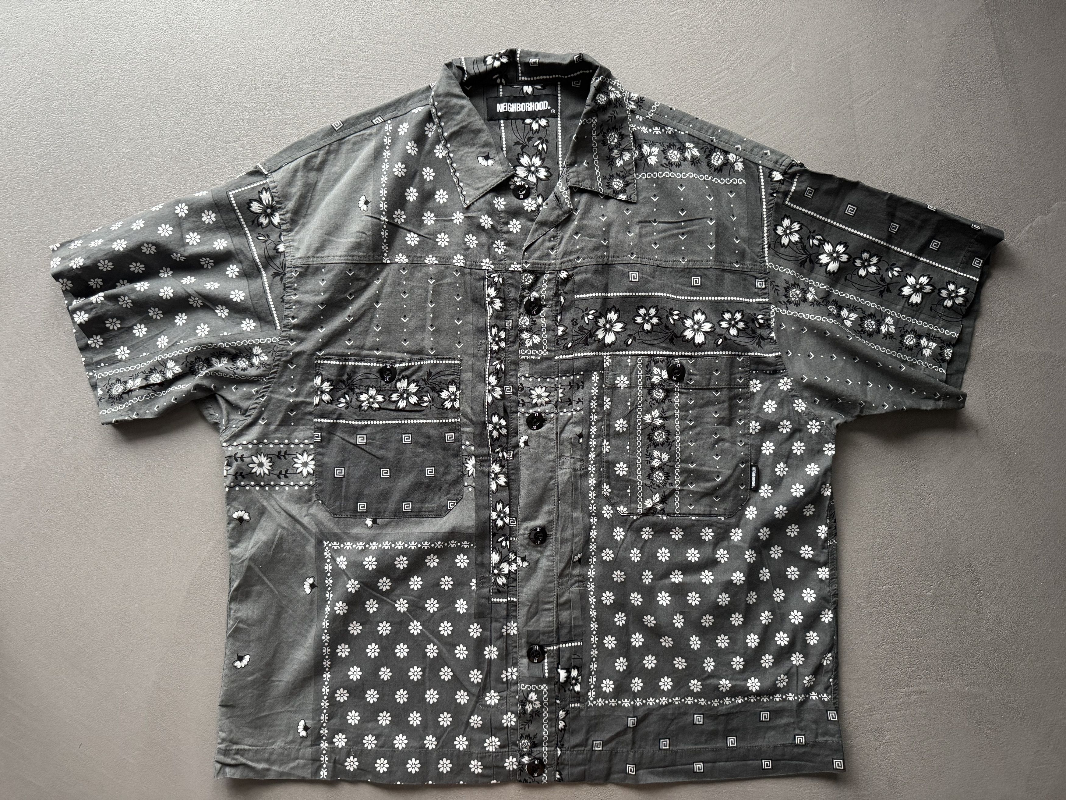 Neighborhood Neighborhood Chopped Banda Short Sleeve Shirt Size US M / EU 48-50 / 2 - 2 Thumbnail