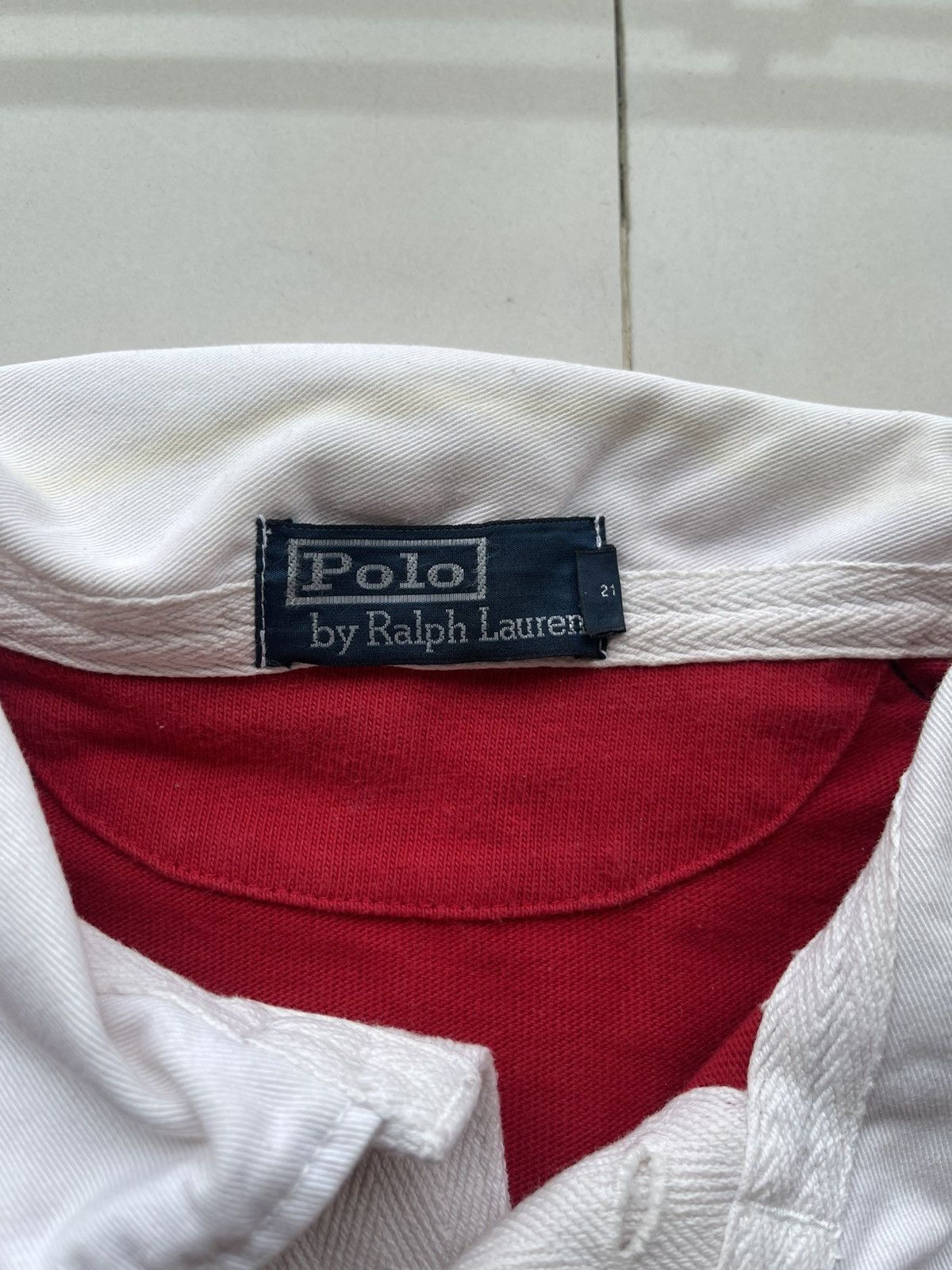 Polo Ralph Lauren vintage 90s polo ralph lauren rugby shirt rare colourway Size US XL / EU 56 / 4 - 6 Thumbnail