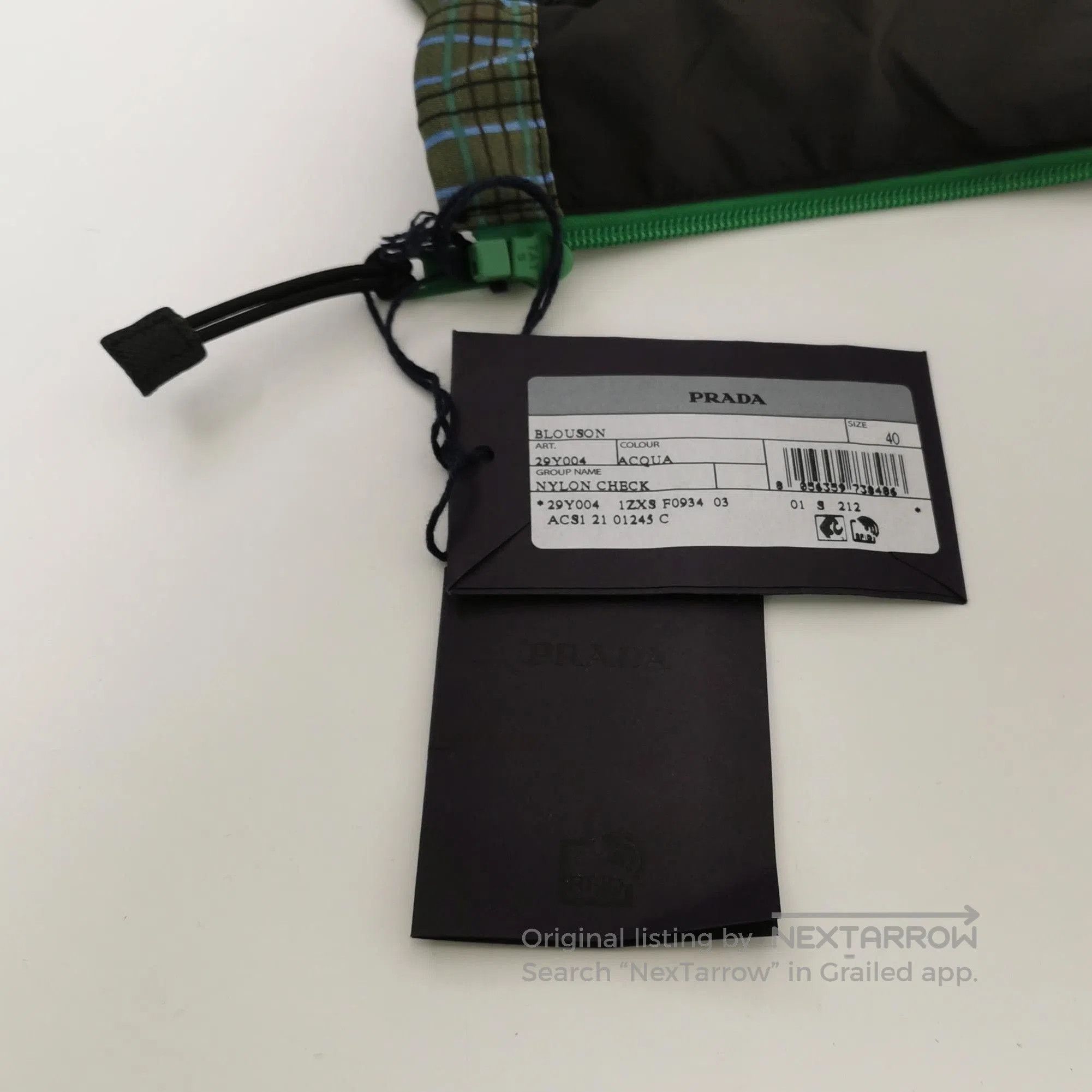 Prada Prada Colorful Check Cropped Jacket . Size US M / EU 48-50 / 2 - 3 Thumbnail