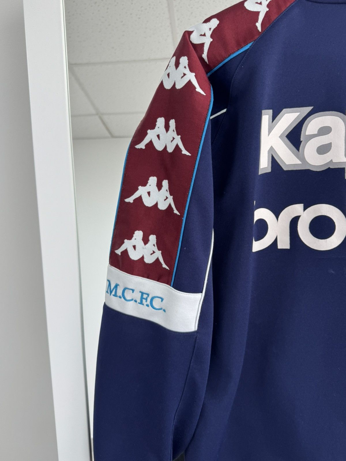 Kappa Manchester City 1997/99 Track Top 1/4 Zip Jacket Kappa sz M Size US M / EU 48-50 / 2 - 20 Thumbnail