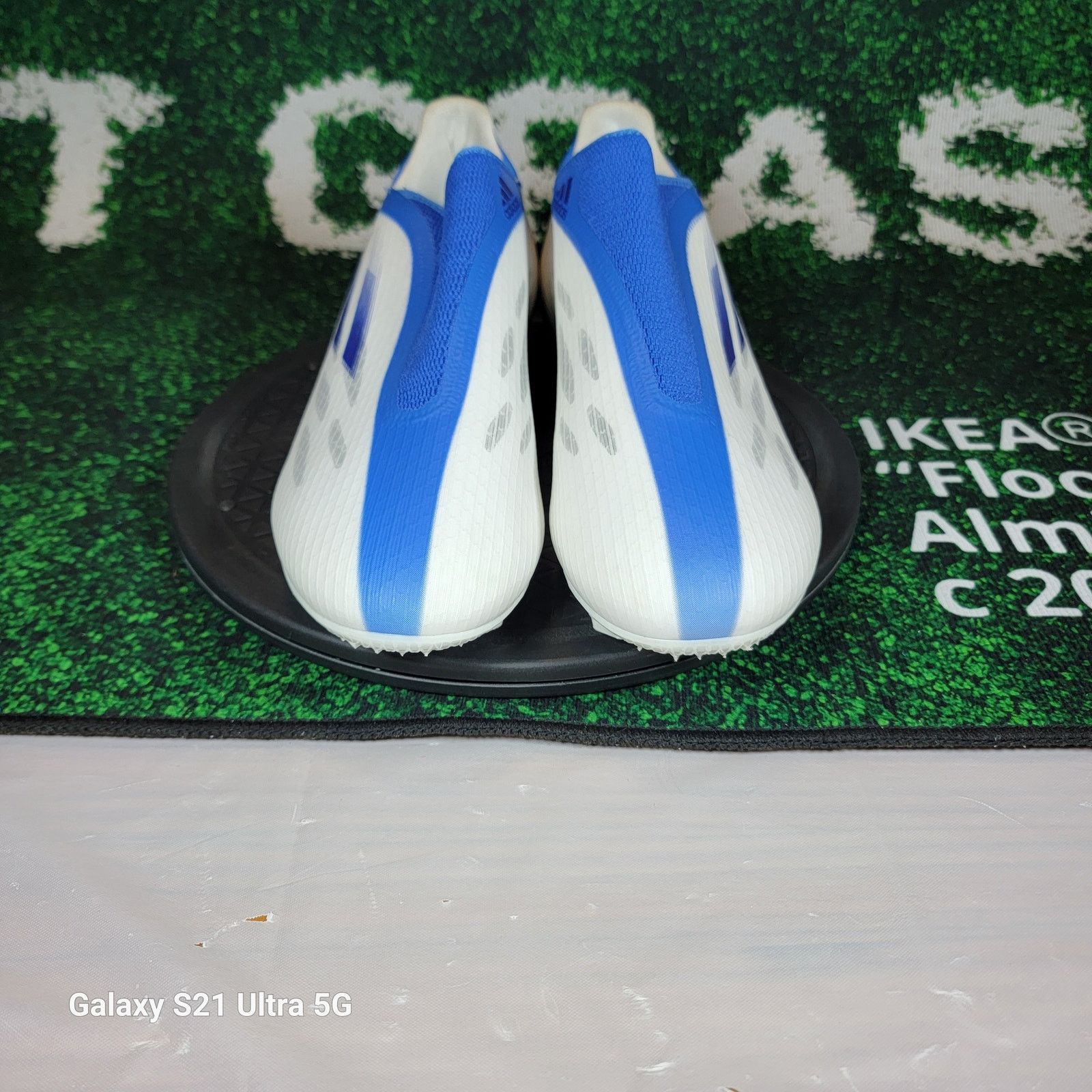 Adidas Adidas X Speedflow.3 Laceless FG 'White Legacy Indigo' Sz 13 Size US 13 / EU 46 - 5 Thumbnail