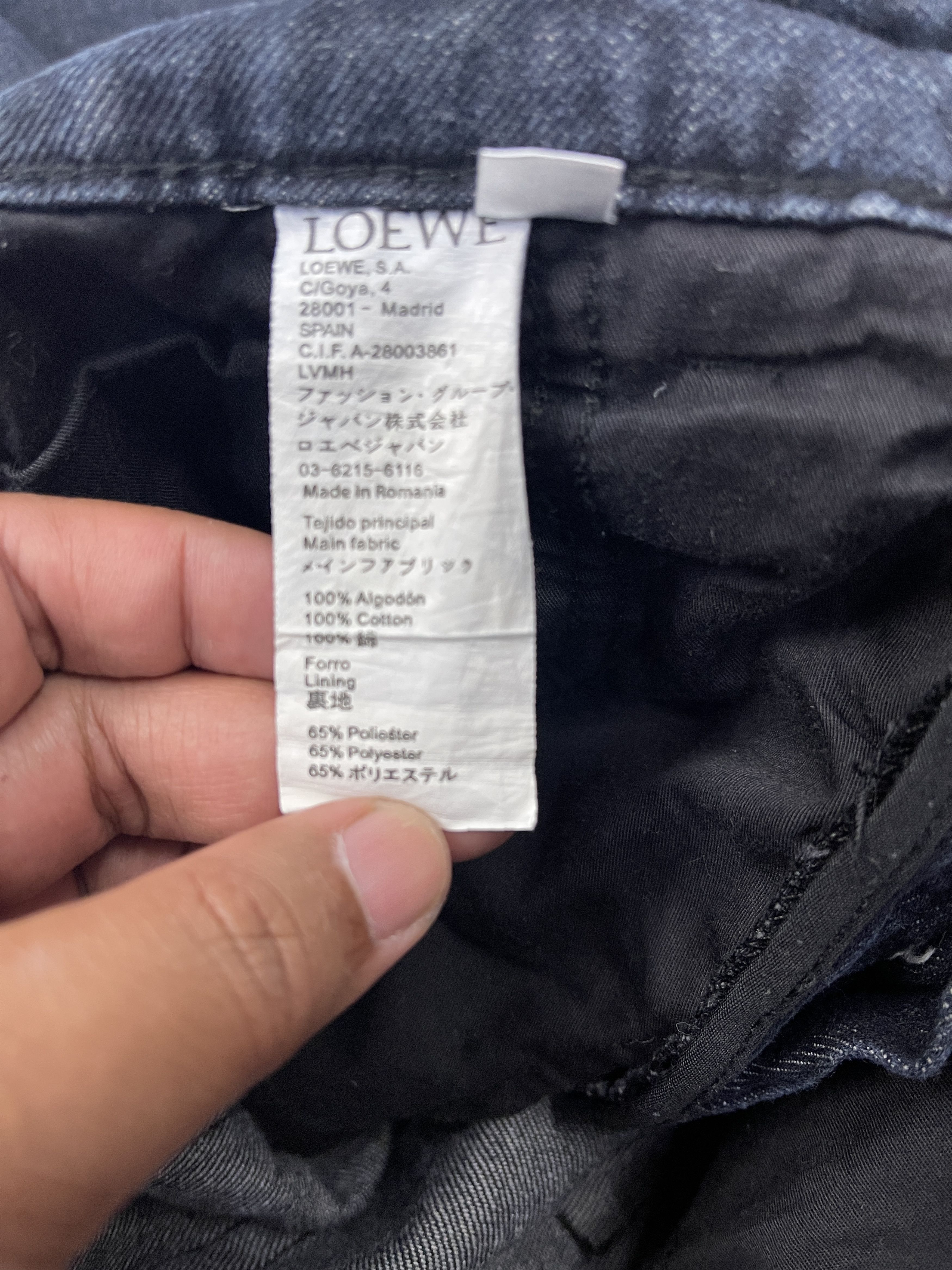Loewe Vintage LOEWE Selvedge Denim Jeans – Button Fly Size US 28 / EU 44 - 18 Thumbnail