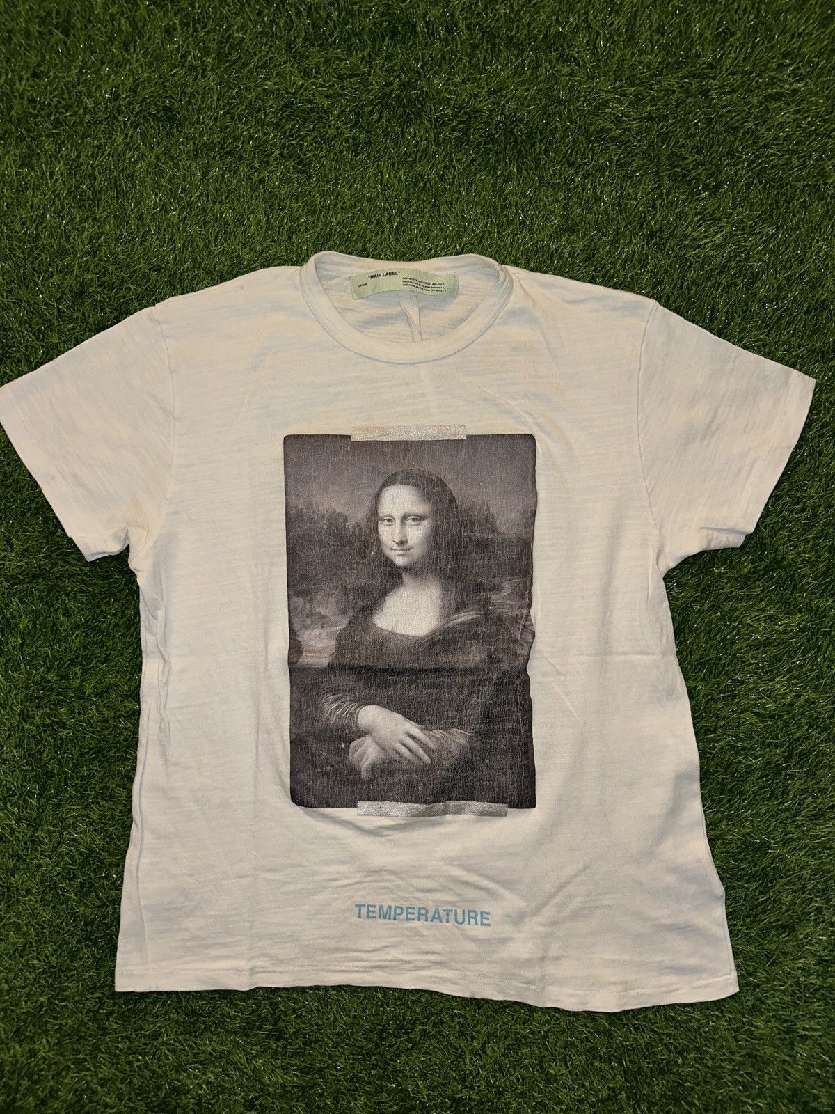 Off-White Off white mona lisa temperature tee shirt size Medium Size US M / EU 48-50 / 2 - 1 Thumbnail