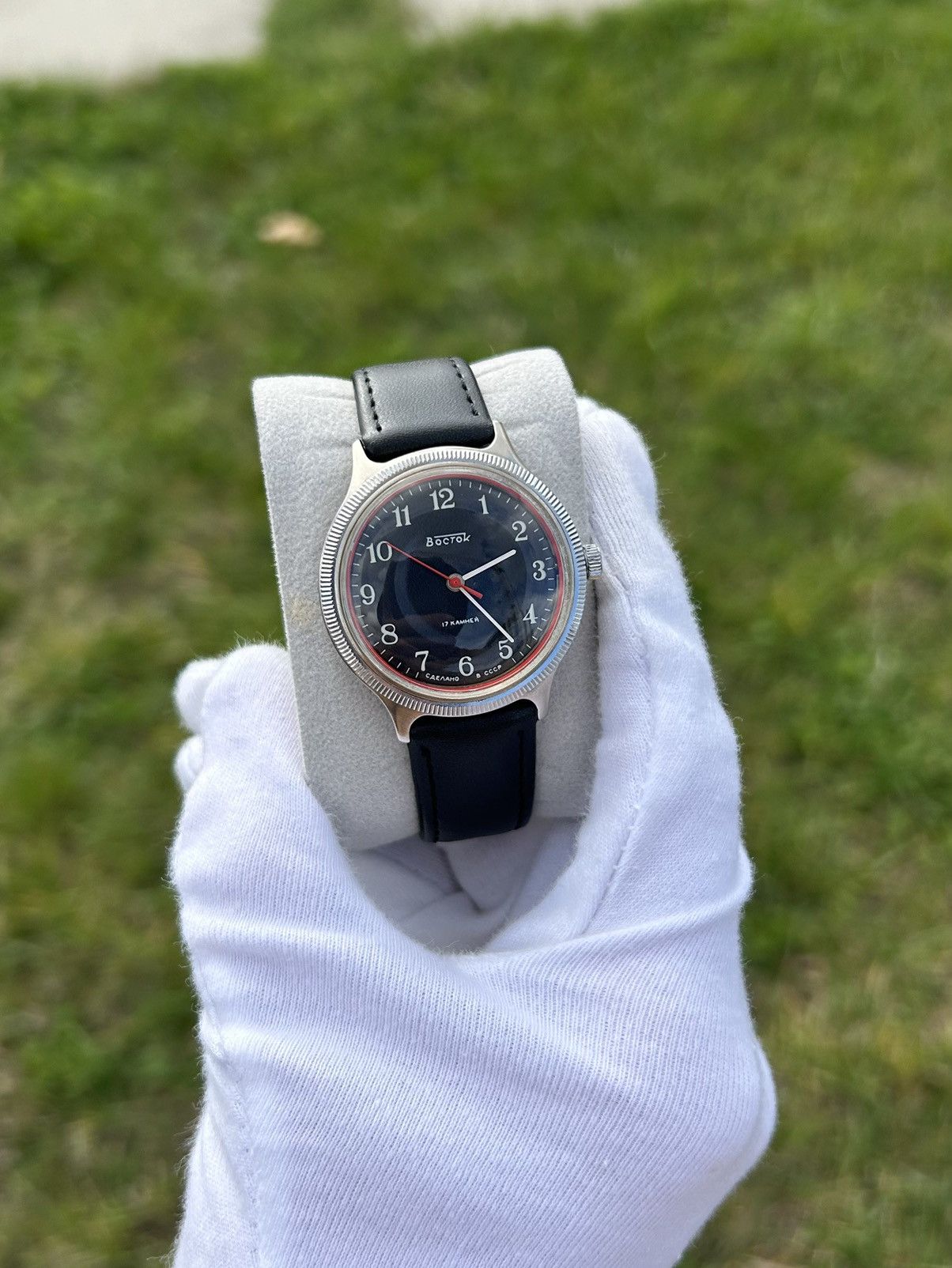Vintage Vintage Watch Vostok USSR Soviet Mechanical Wristwatch 1980s Size ONE SIZE - 11 Thumbnail
