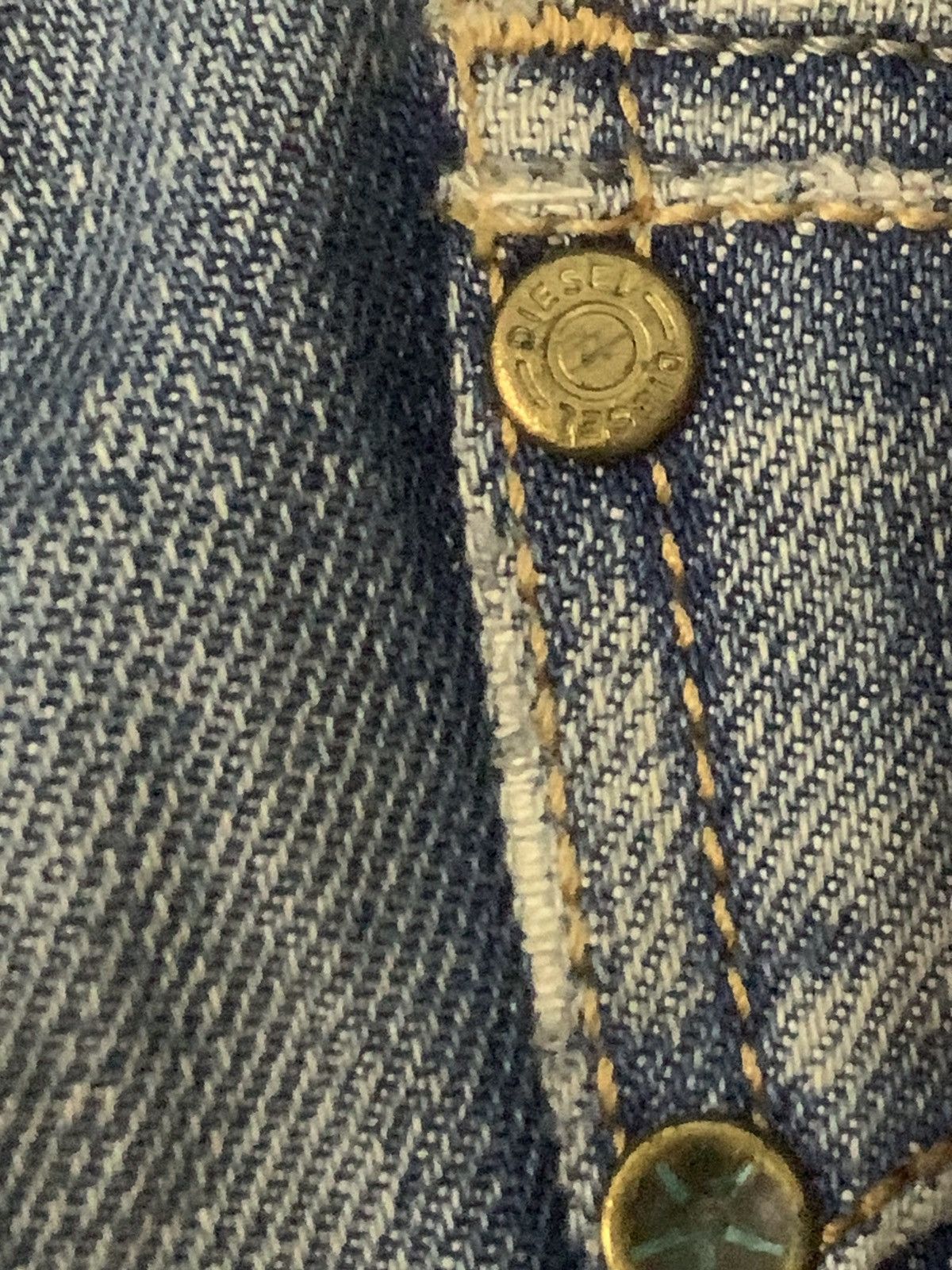 Diesel Distressed Flare Diesel Skinny Denim Jeans Size US 27 - 11 Thumbnail