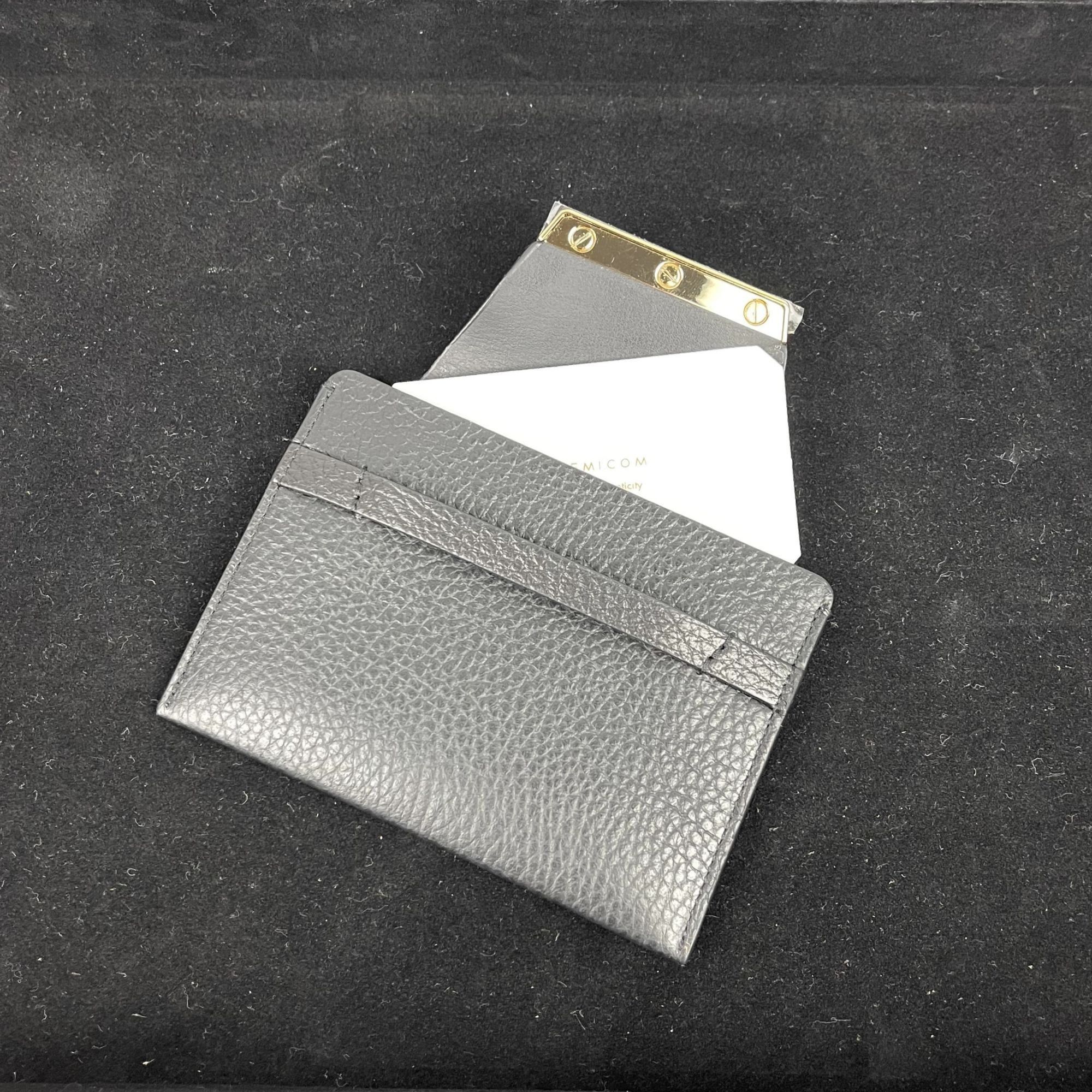 Buscemi Buscemi Accessories Alce Black Leather Wallet Size ONE SIZE - 6 Thumbnail