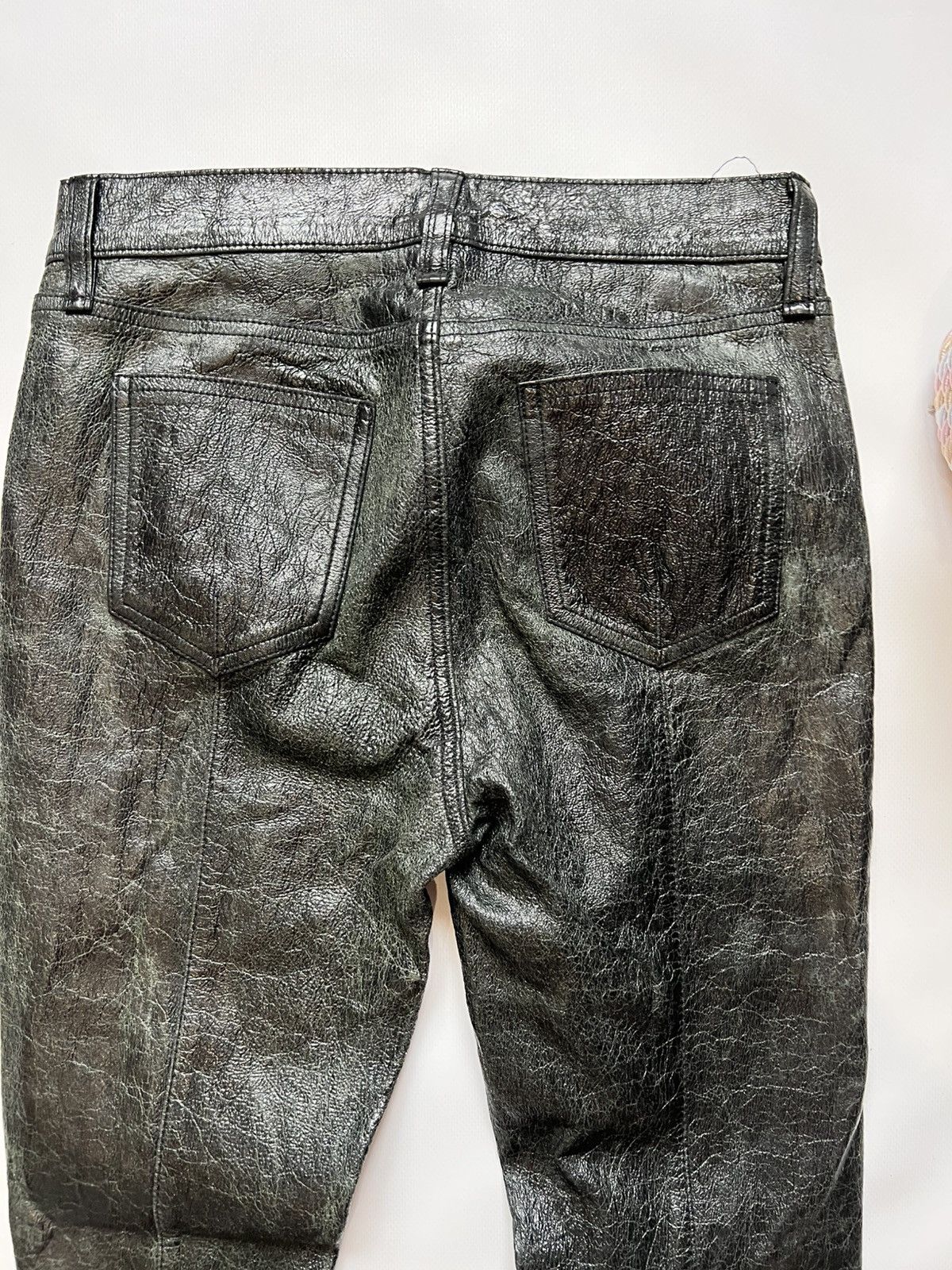 Rag & Bone Rag&Bone Black leather Womens Pants Size 25" / US 0 / IT 36 - 9 Thumbnail