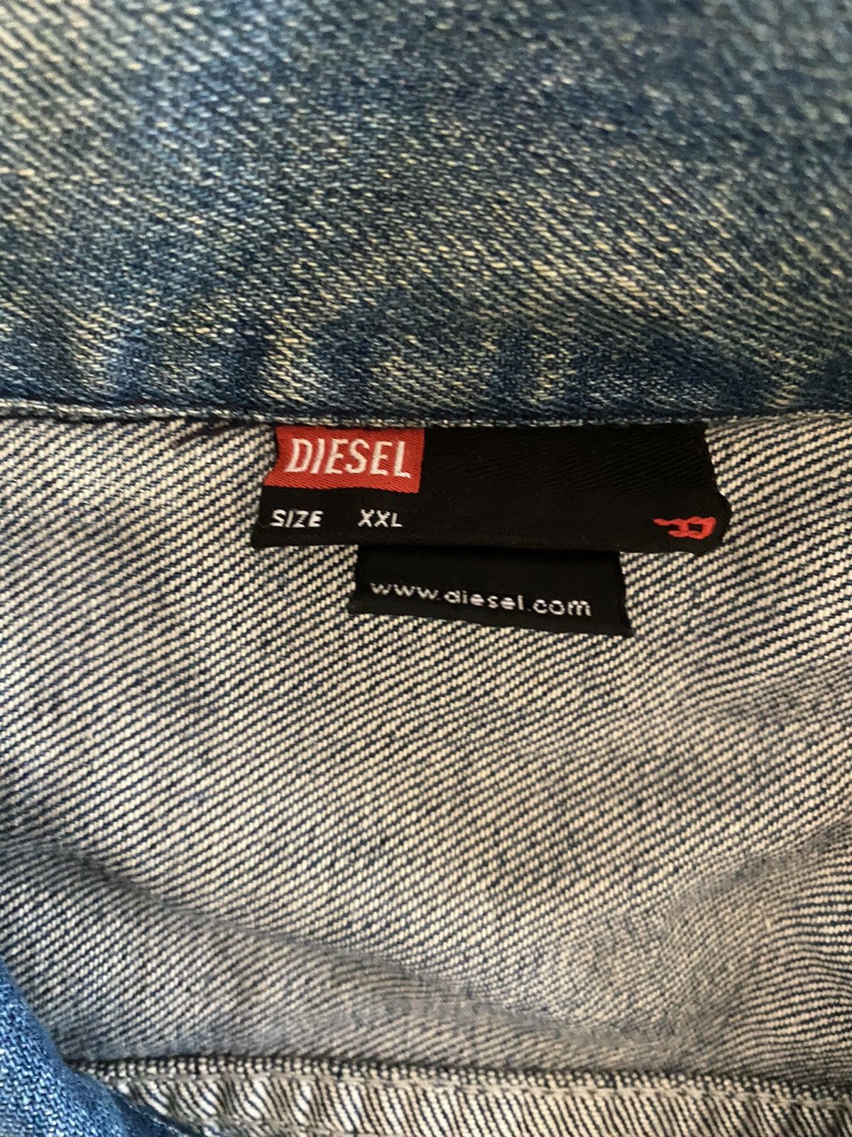 Diesel × Vintage Vintage Diesel denim jacket Size US L / EU 52-54 / 3 - 5 Thumbnail