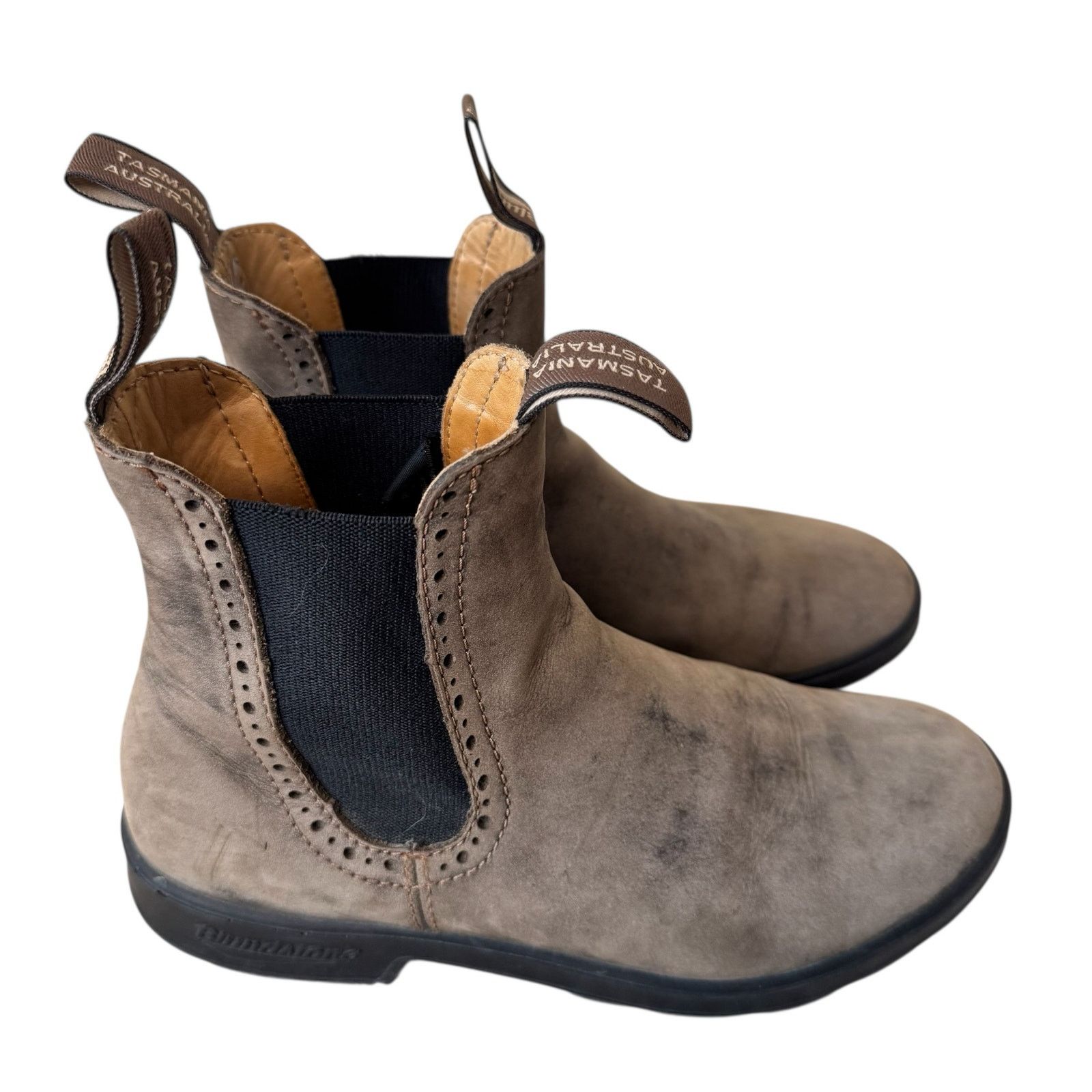 Blundstone BLUDSTONE Series 1351 Leather Chelsea Boots in Rustic Brown Size US 6 / IT 36 - 1 Thumbnail