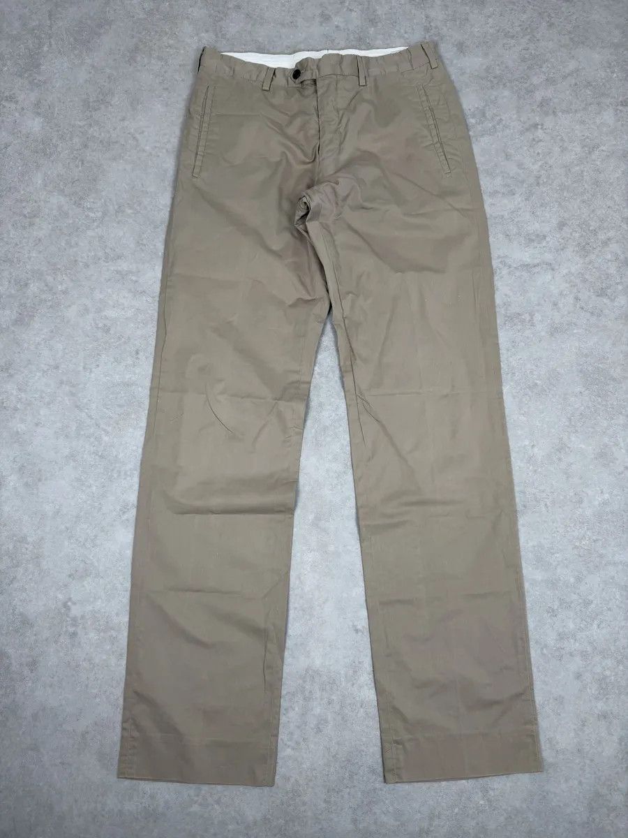 Prada SS2006 Prada Beige Straight Chino Pants Size US 31 - 1 Thumbnail