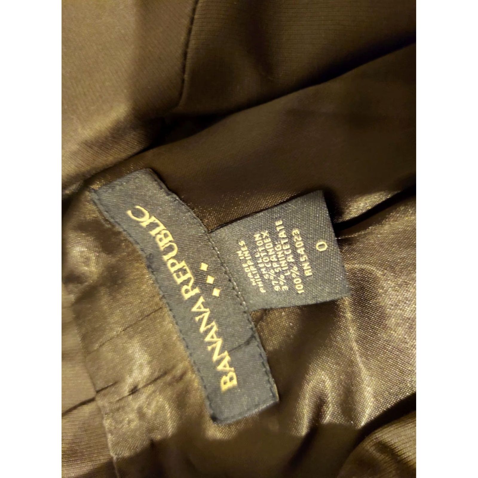 Banana Republic Womens Banana Republic Blazer Jacket Gray 0 Cotton Regular Womens Blazer 0 Gray Basic Jacket Size XS / US 0-2 / IT 36-38 - 3 Thumbnail