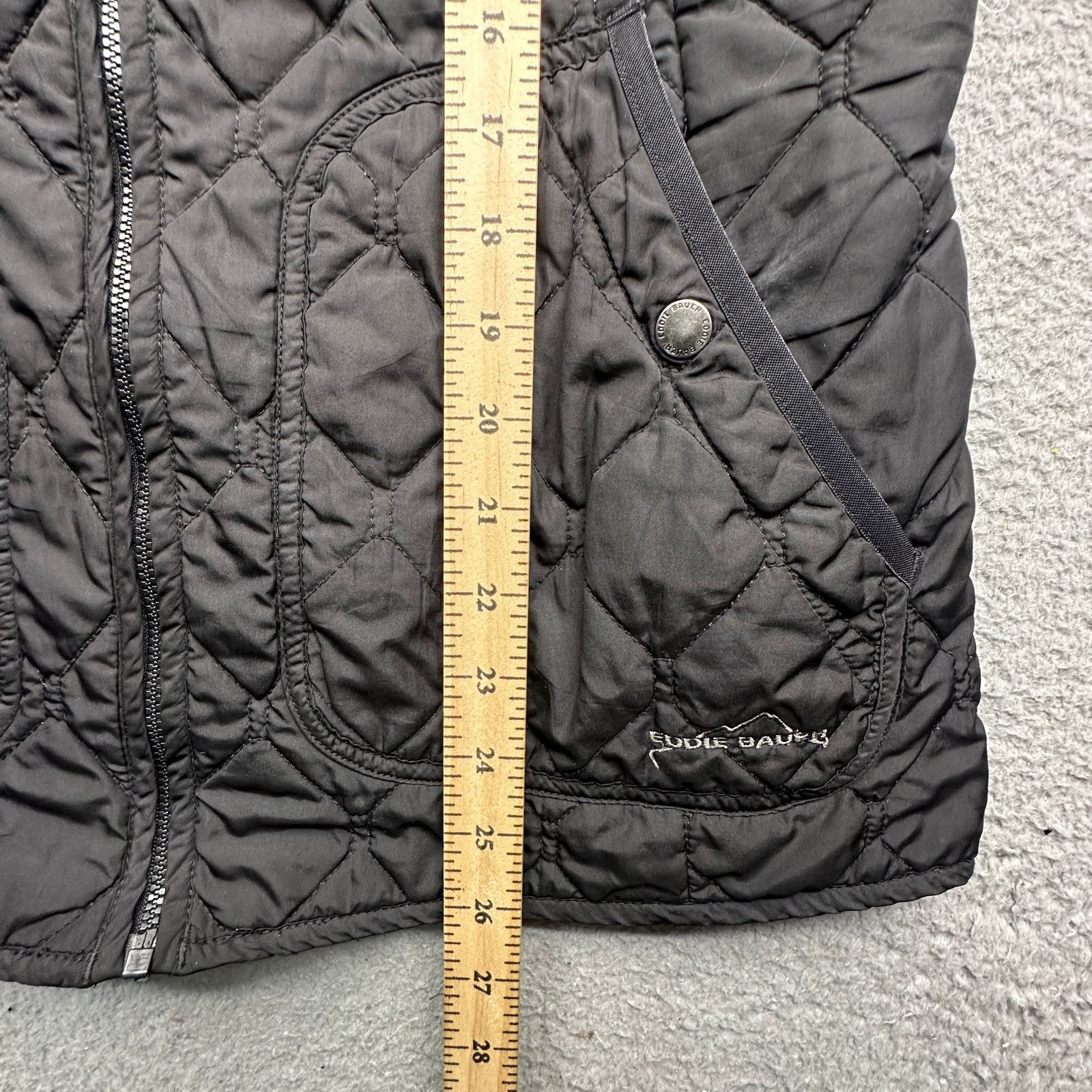 Eddie Bauer Eddie Bauer Women's Mod Quilt Jacket Black Medium Diamond Size M / US 6-8 / IT 42-44 - 4 Thumbnail