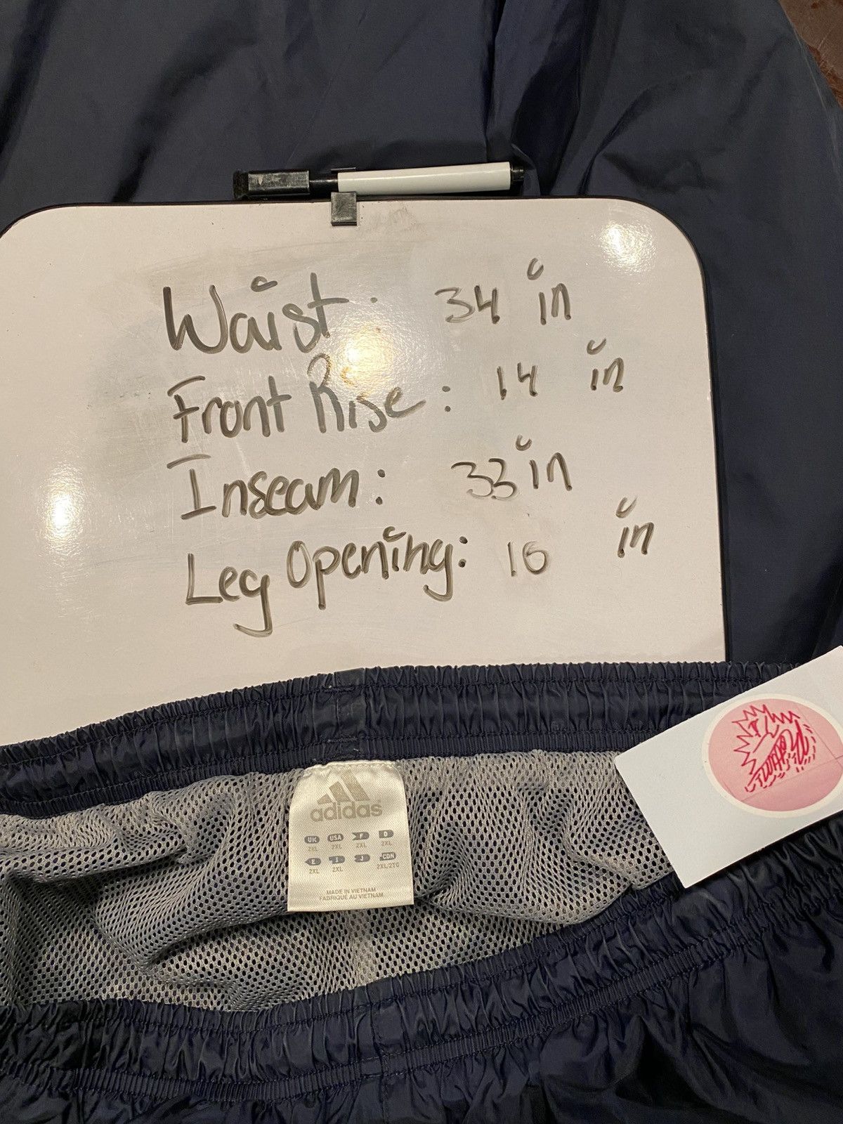 Adidas Vintage Y2K Adidas TrackPants Size US 34 / EU 50 - 4 Thumbnail