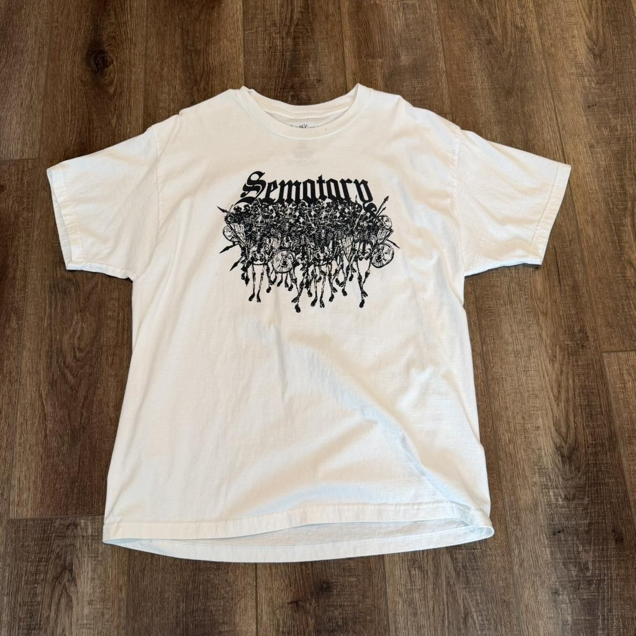 Haunted mound Sematary skeleton army shirt