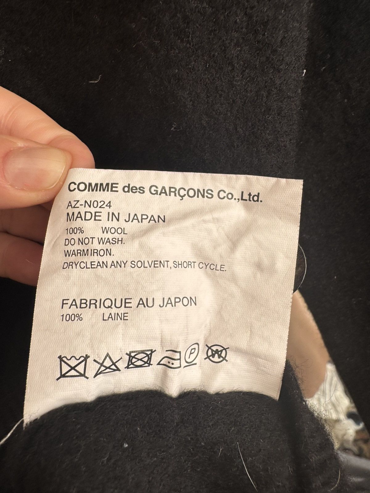Comme des Garcons Comme des Garçons PLAY Black Wool Cardigan Heart Logo S Size S / US 4 / IT 40 - 6 Thumbnail