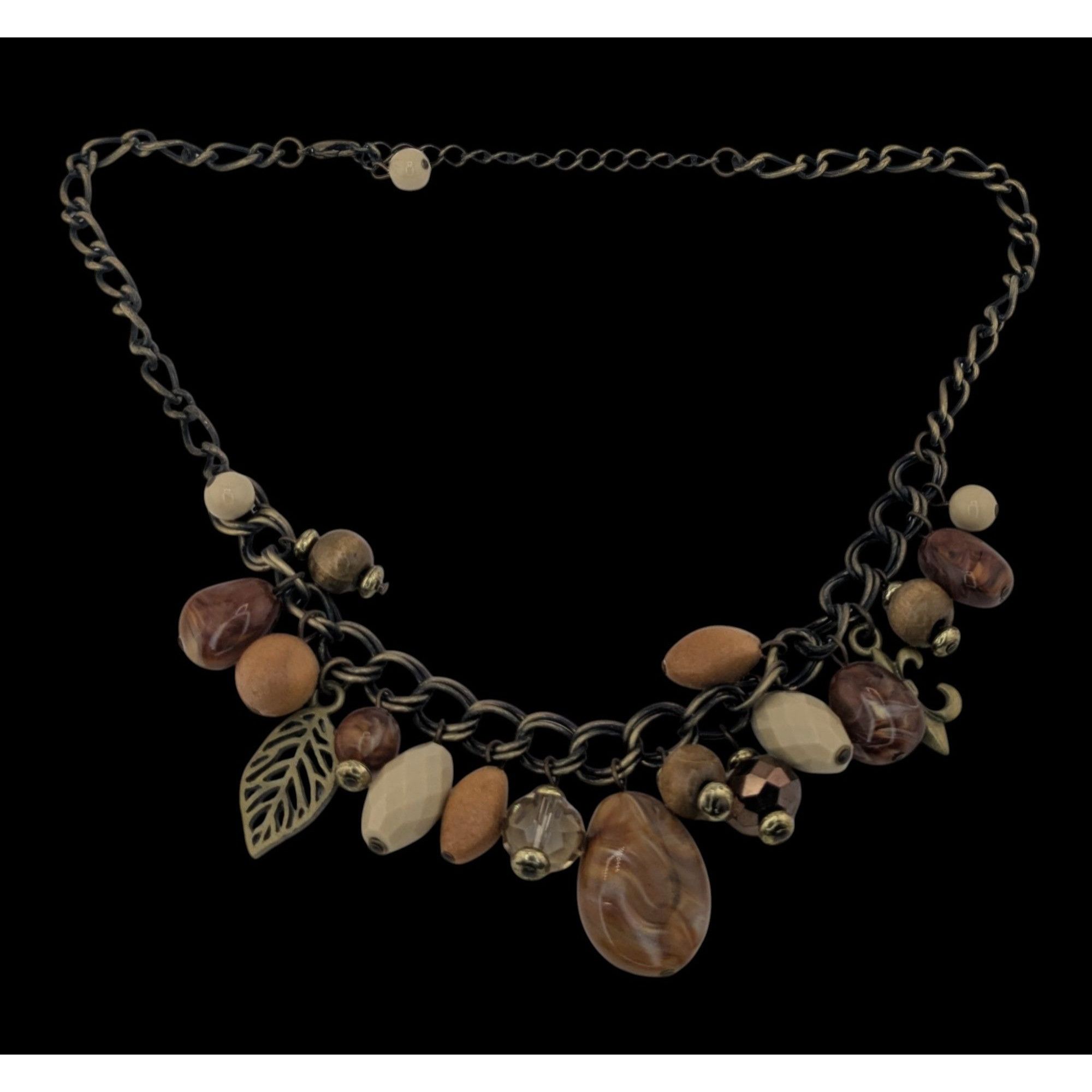 Other Vintage Bohemian Charm Necklace With Beaded Fringe Size ONE SIZE - 2 Thumbnail
