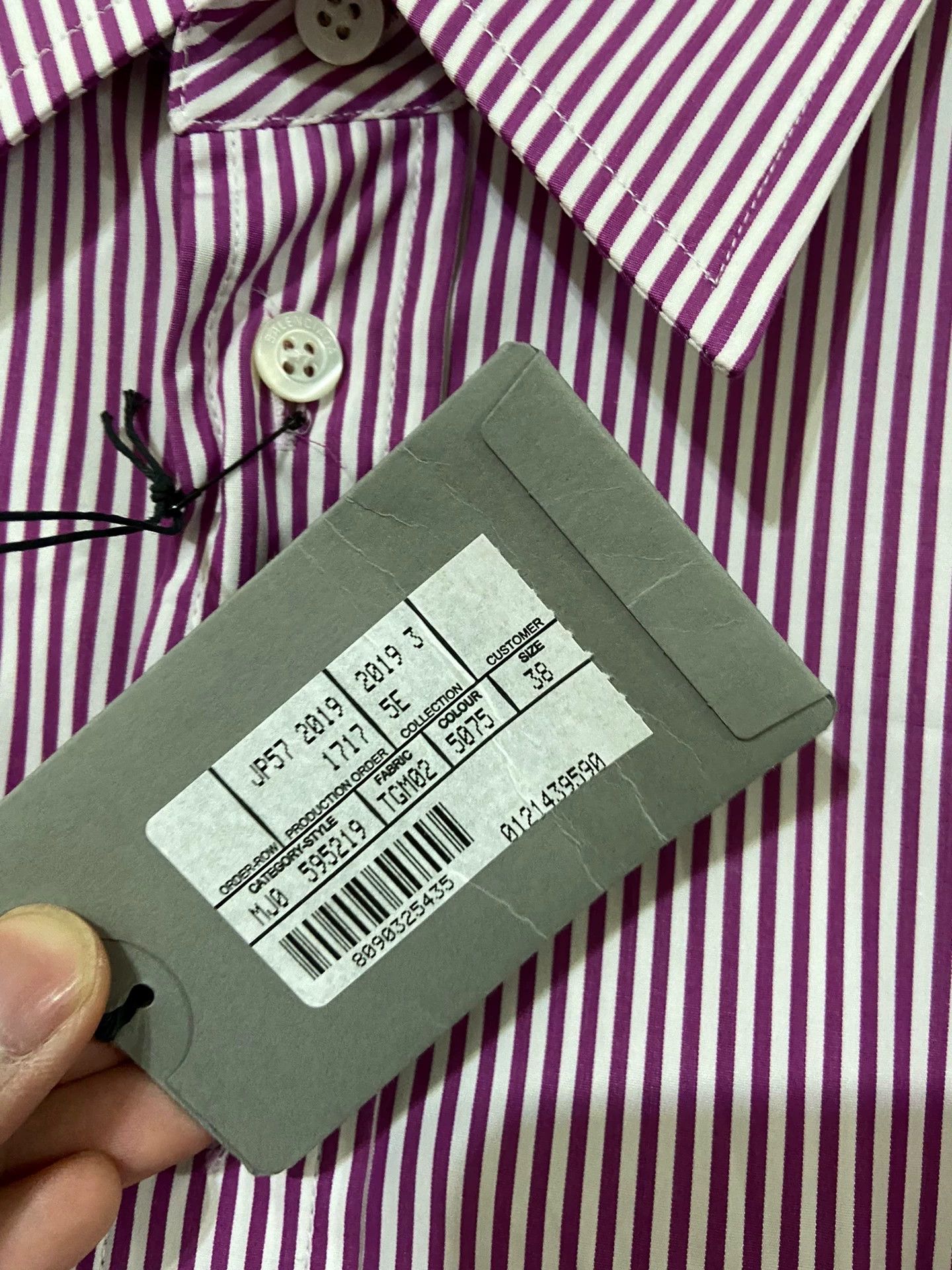 Balenciaga Balenciaga Stripe Double Layer Relaxed Shirt EU38 New w/ Tab Size US S / EU 44-46 / 1 - 6 Thumbnail