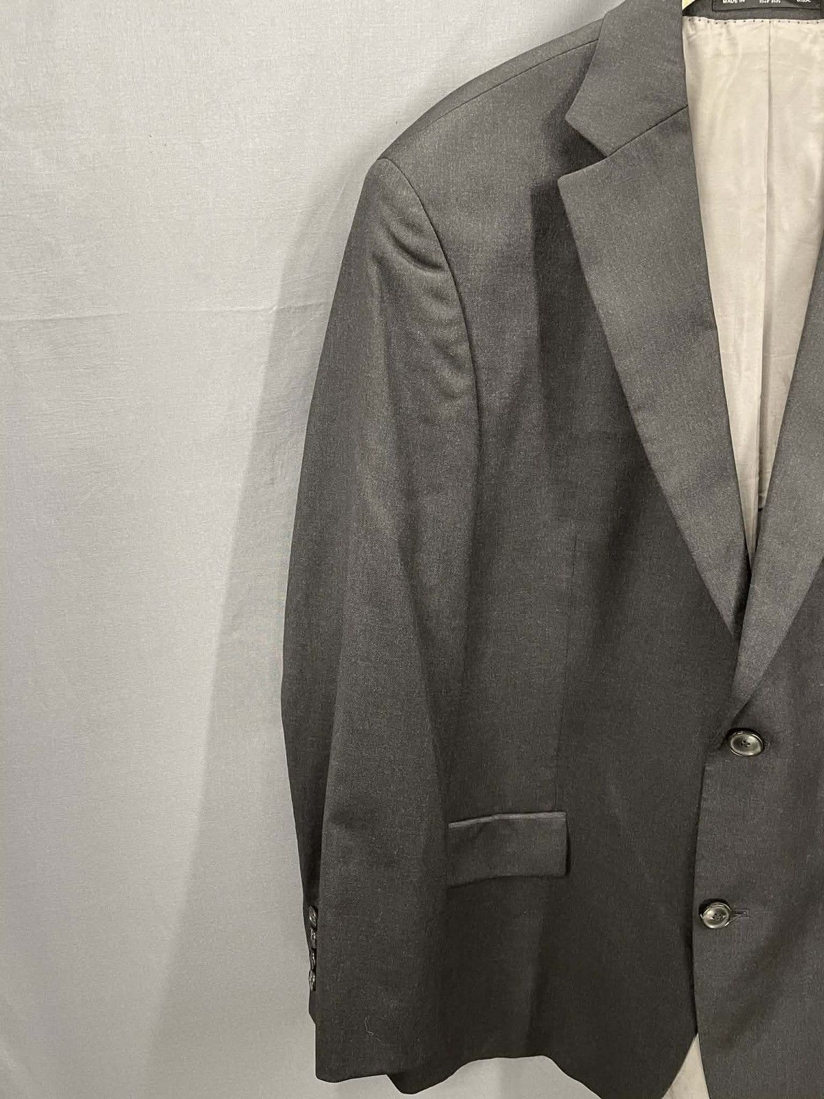 Hugo Boss Hugo Boss Nordstrom Charcoal Blazer 44 Made USA Size 44R - 3 Thumbnail